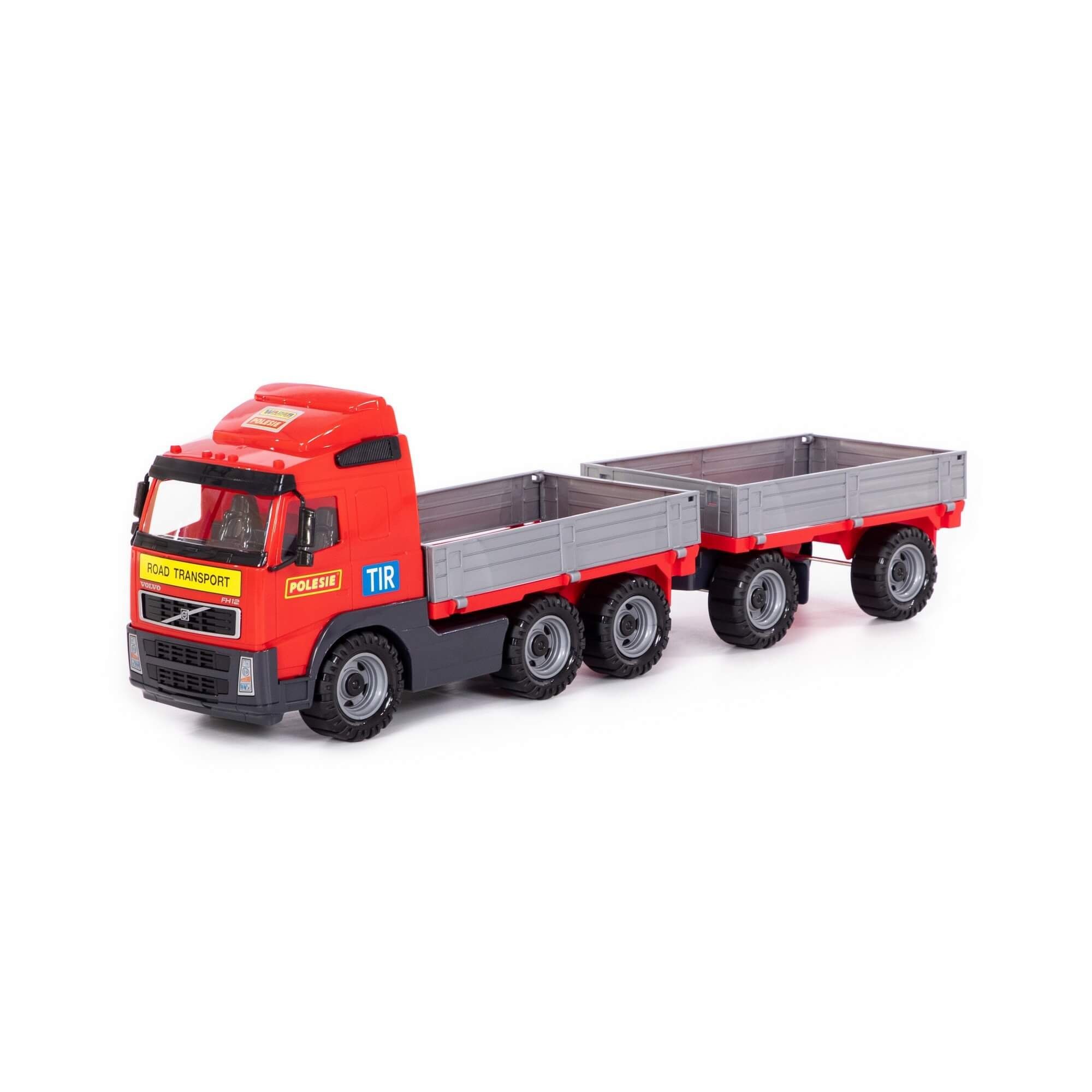 WADER QUALITY TOYS Игрушки-LKW VOLVO Pritsche mit Anhänger XL, 72 cm