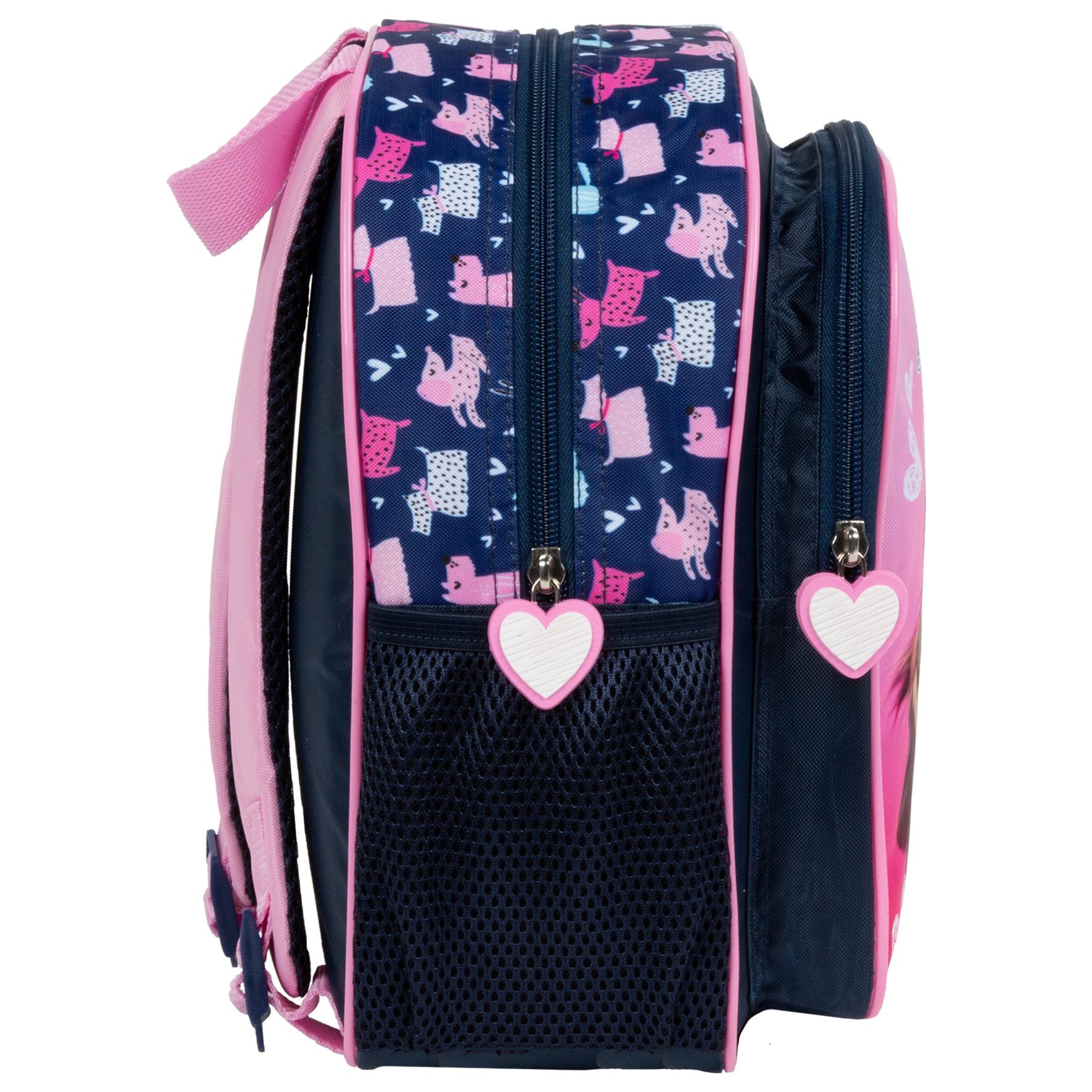 DERFORM Kinderrucksack Hunde Motiv Kinder Rucksack 28 cm Kindergarten Tasche