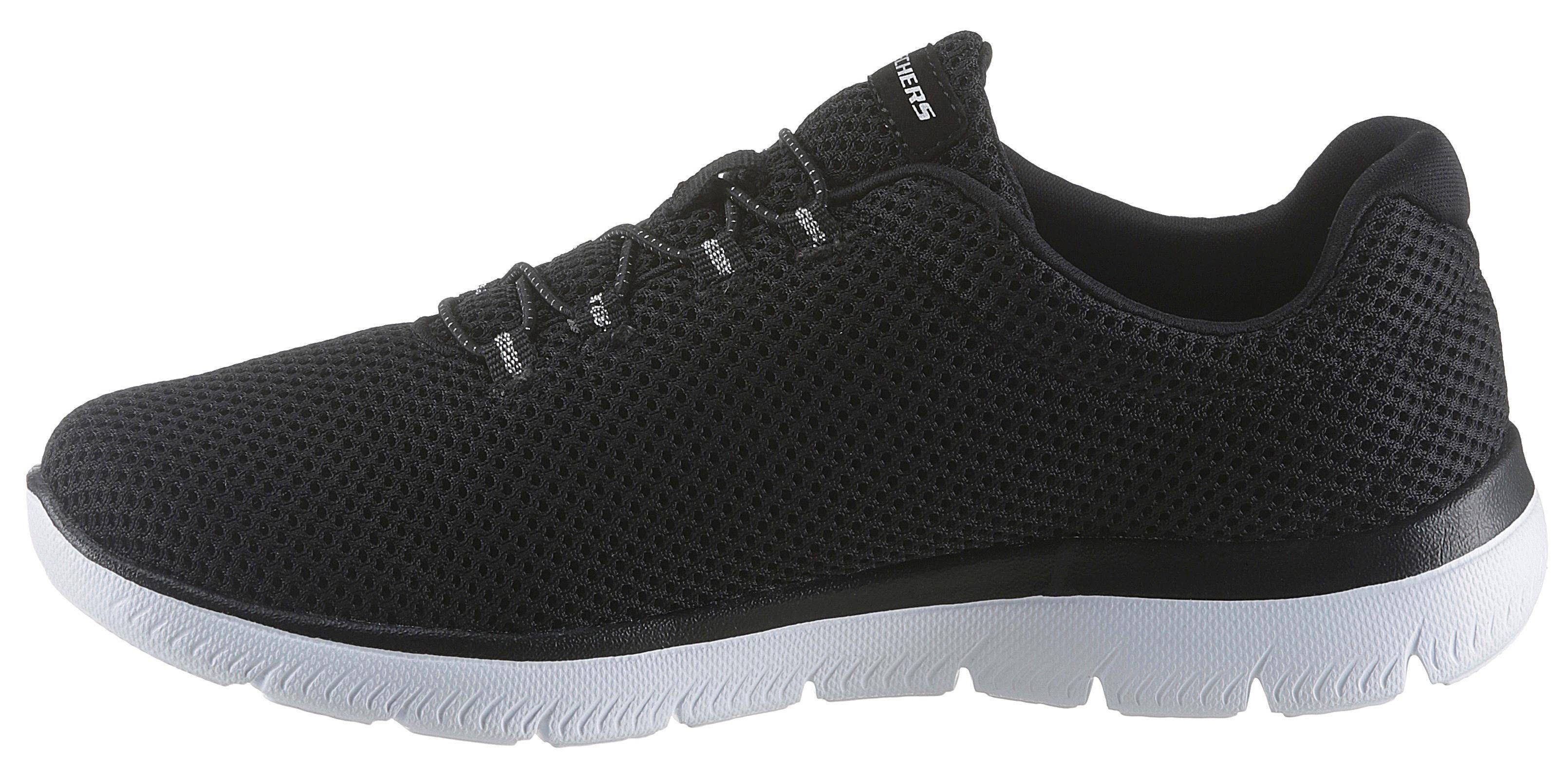 Skechers Summits Slip-On Sneaker Slipper, Freizeitschuh, Komfortschuh mit gepolstertem Schaftrand – Bild 5 von 5