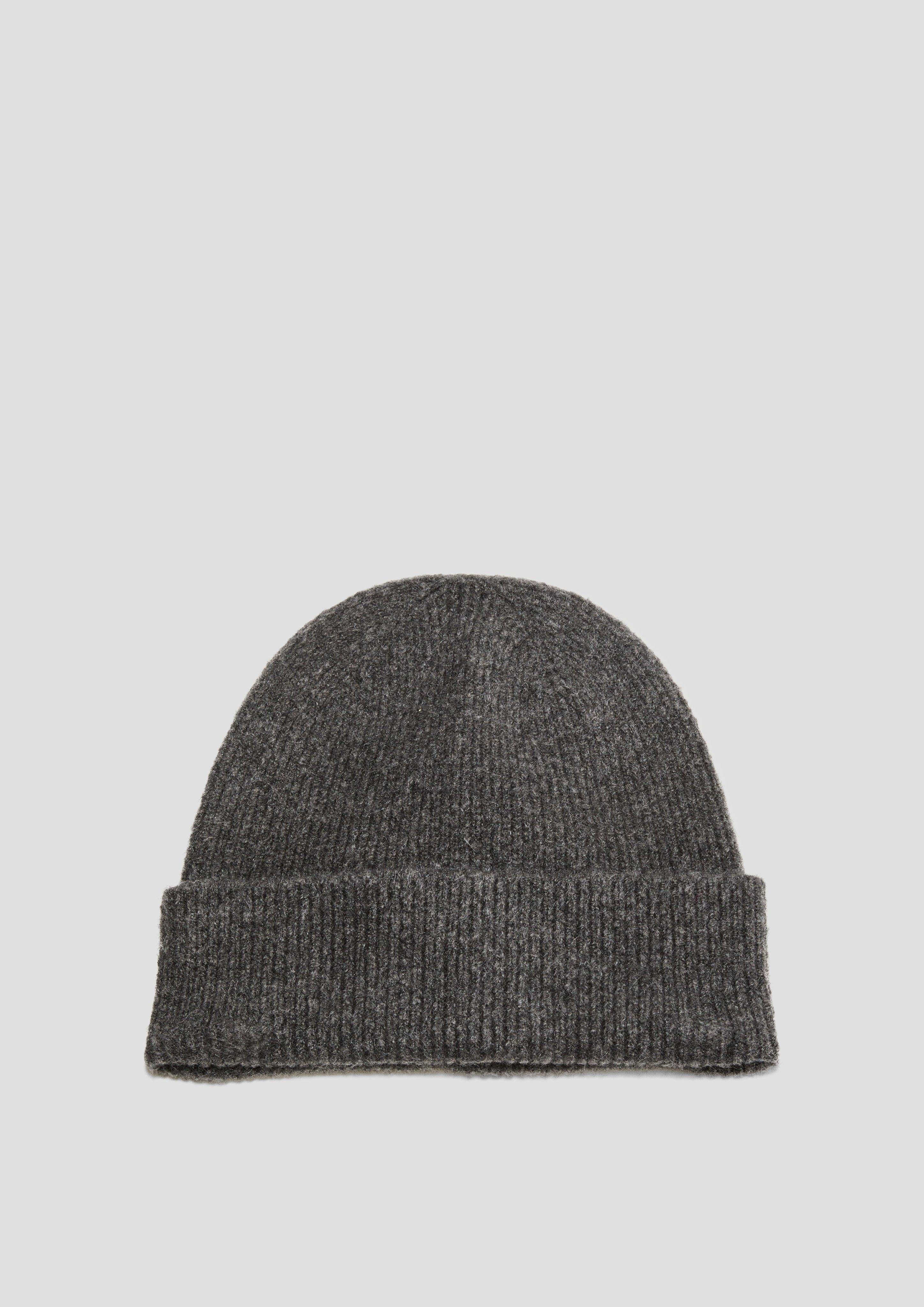 Strickmütze Weiche Mütze mit Umschlag