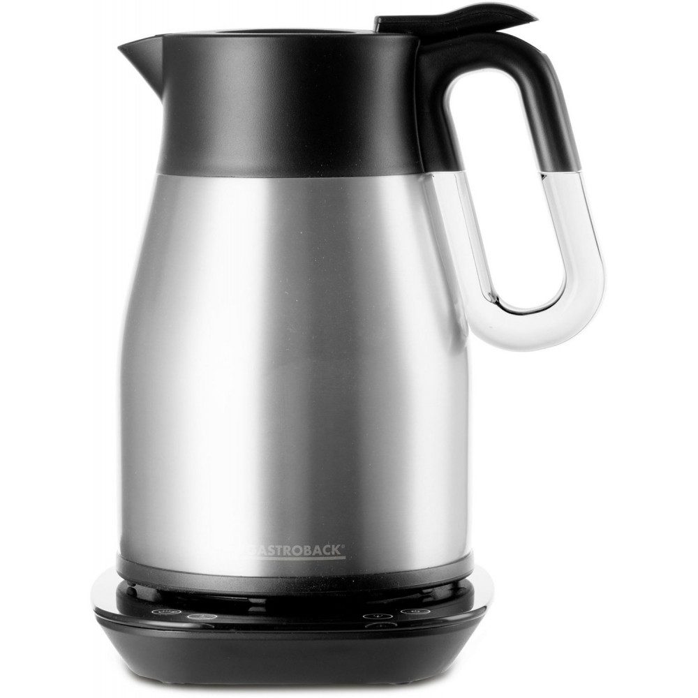 Gastroback Елктрочайники Gastroback Design Елктрочайники Advanced Thermo, 1.7 l, 2200 W, Schwarz/Edelstahl Design