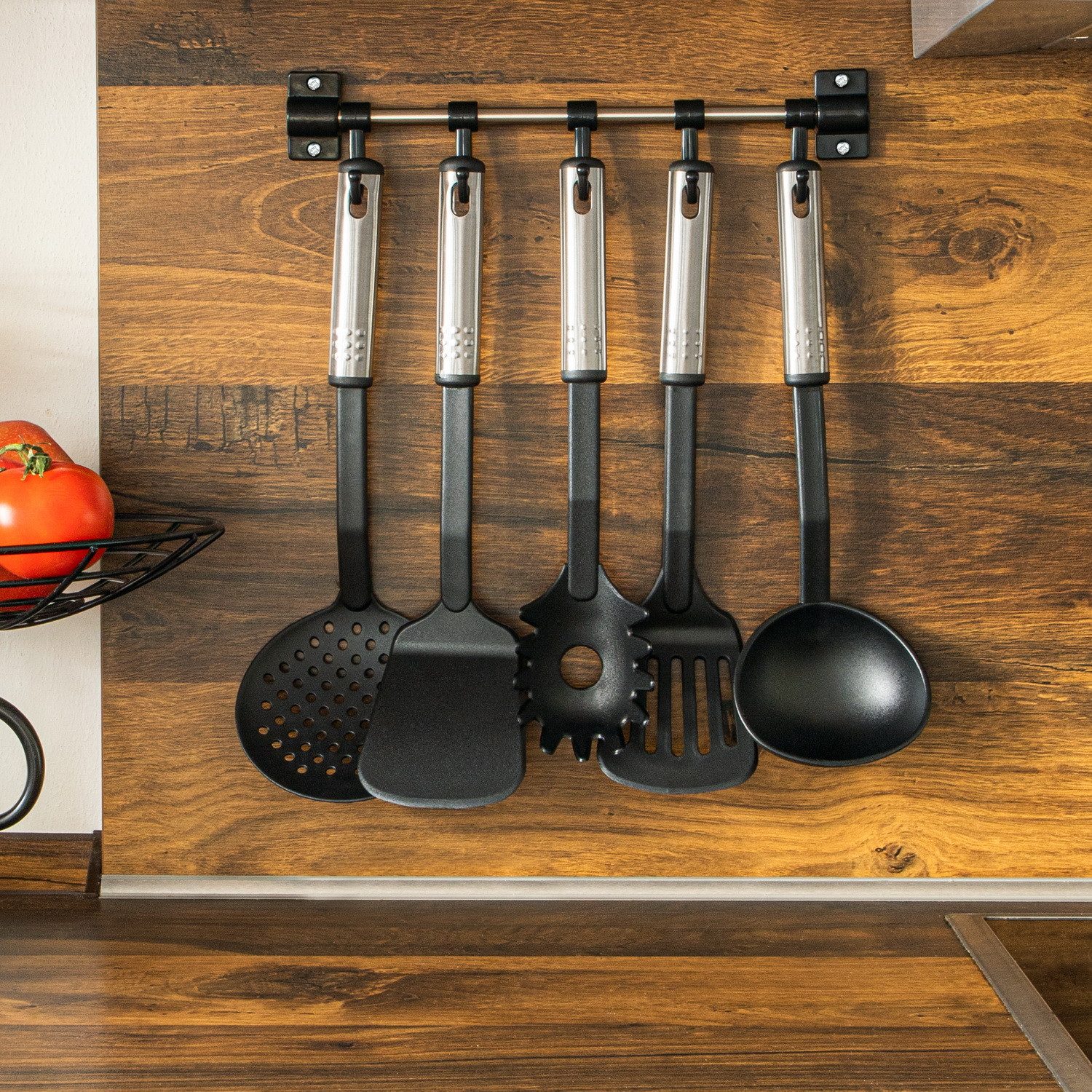 Haushalt International Küchenorganizer-Set Küchenhelferset Schaumlöffel Pfa günstig online kaufen