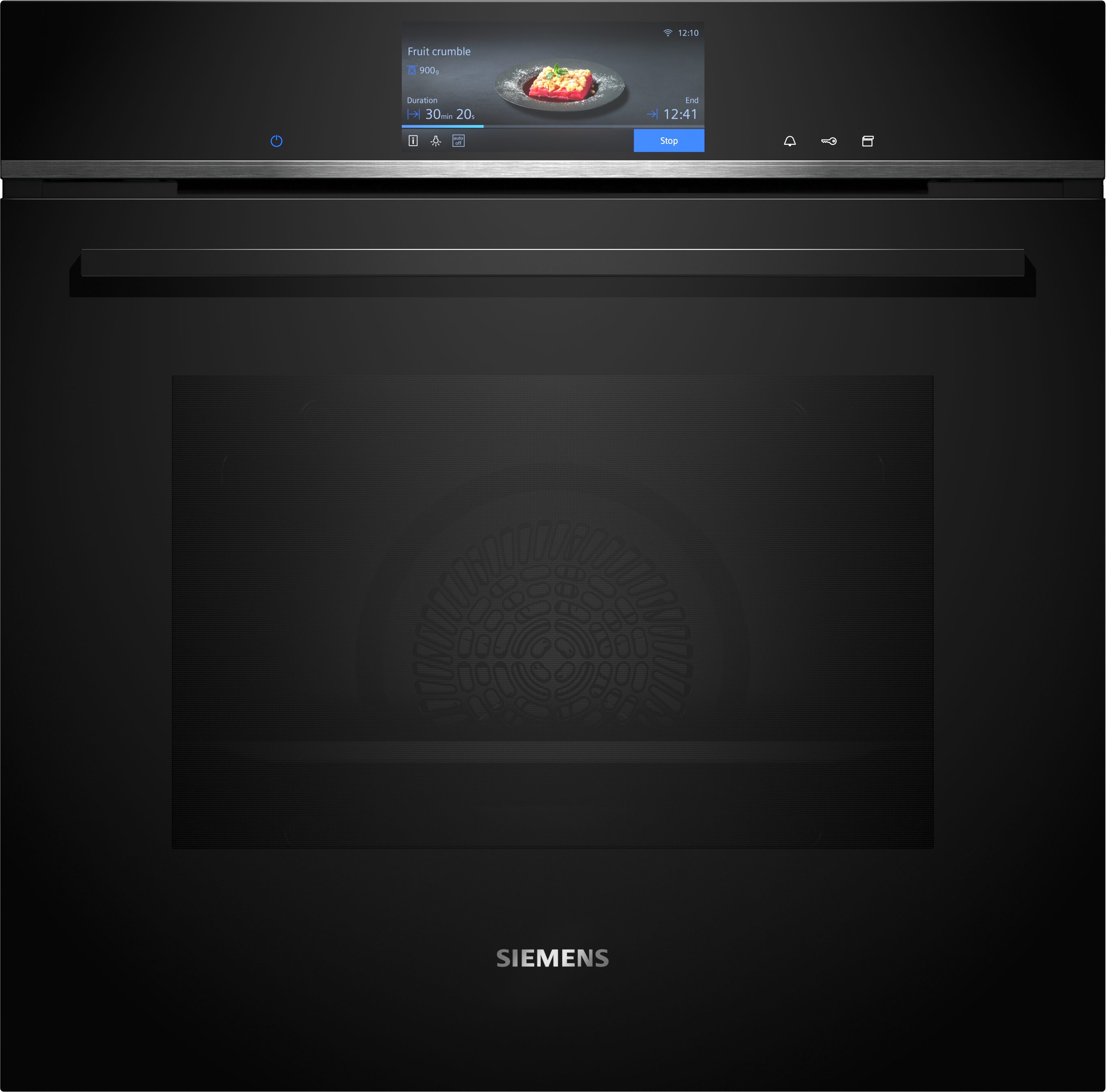 SIEMENS Dampfbackofen iQ700 HS738G3B2, mit Teleskopauszug nachrüstbar