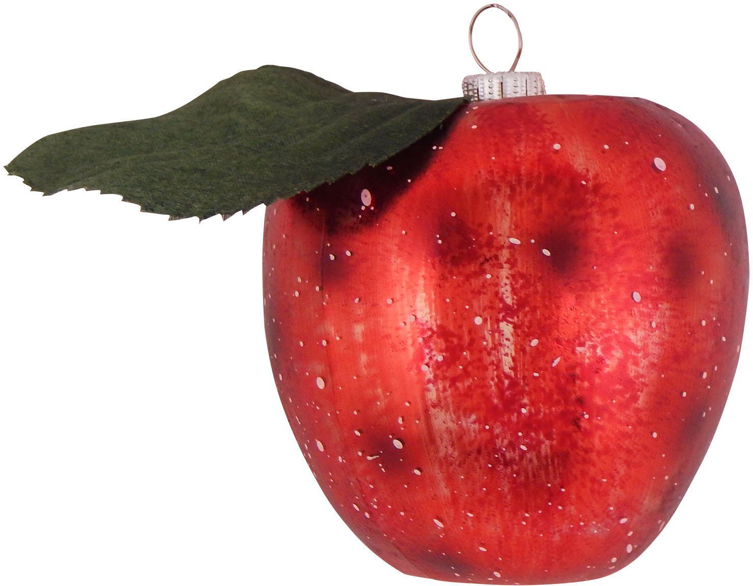 Krebs Glas Lauscha Christbaumschmuck »CBK70009« (1-tlg), roter Apfel online  kaufen | OTTO