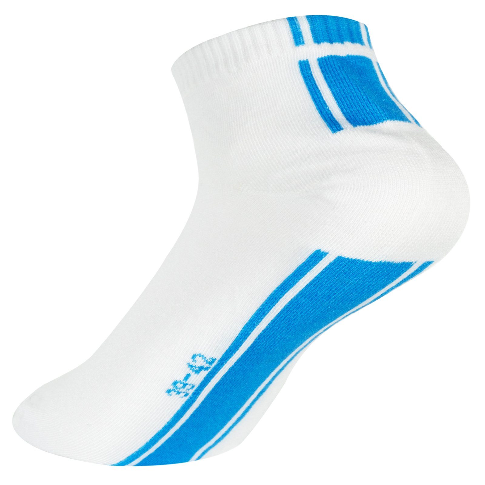 TEXEMP Laufsocken 12 bis 36 Socken Sport Herren Mehrfarbig 12-Paar) Sneaker Baumwolle (Packung, Damen Paar