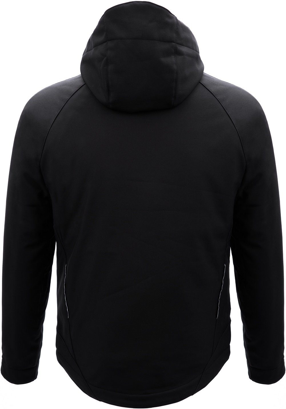 JOB Arbeitsjacke Zimmerer Winter Softshelljacke – Gefüttert mit Kapuze winddicht
