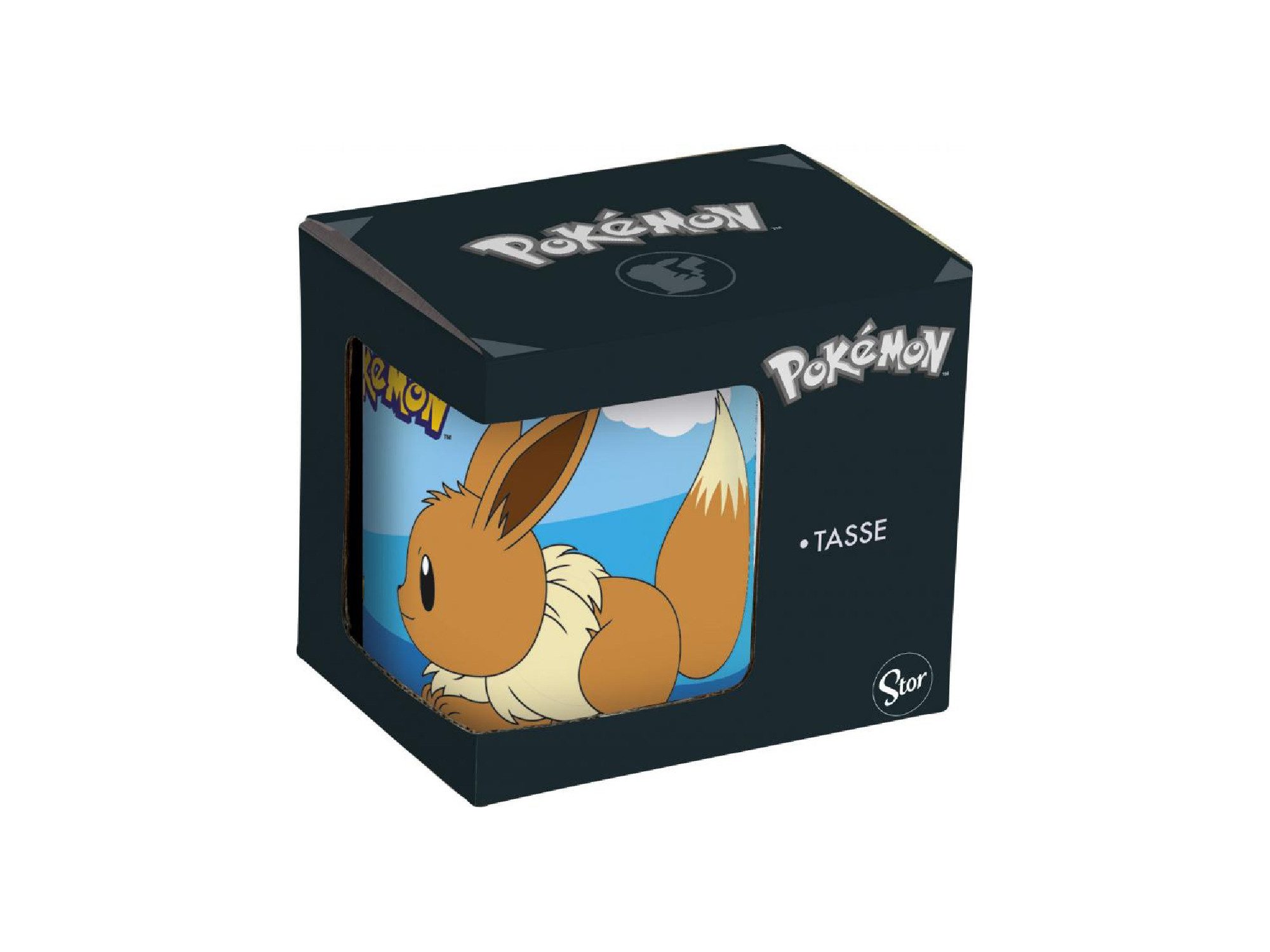 Tasse Pokemon Pikachu & Evoli Tasse, 325 ml