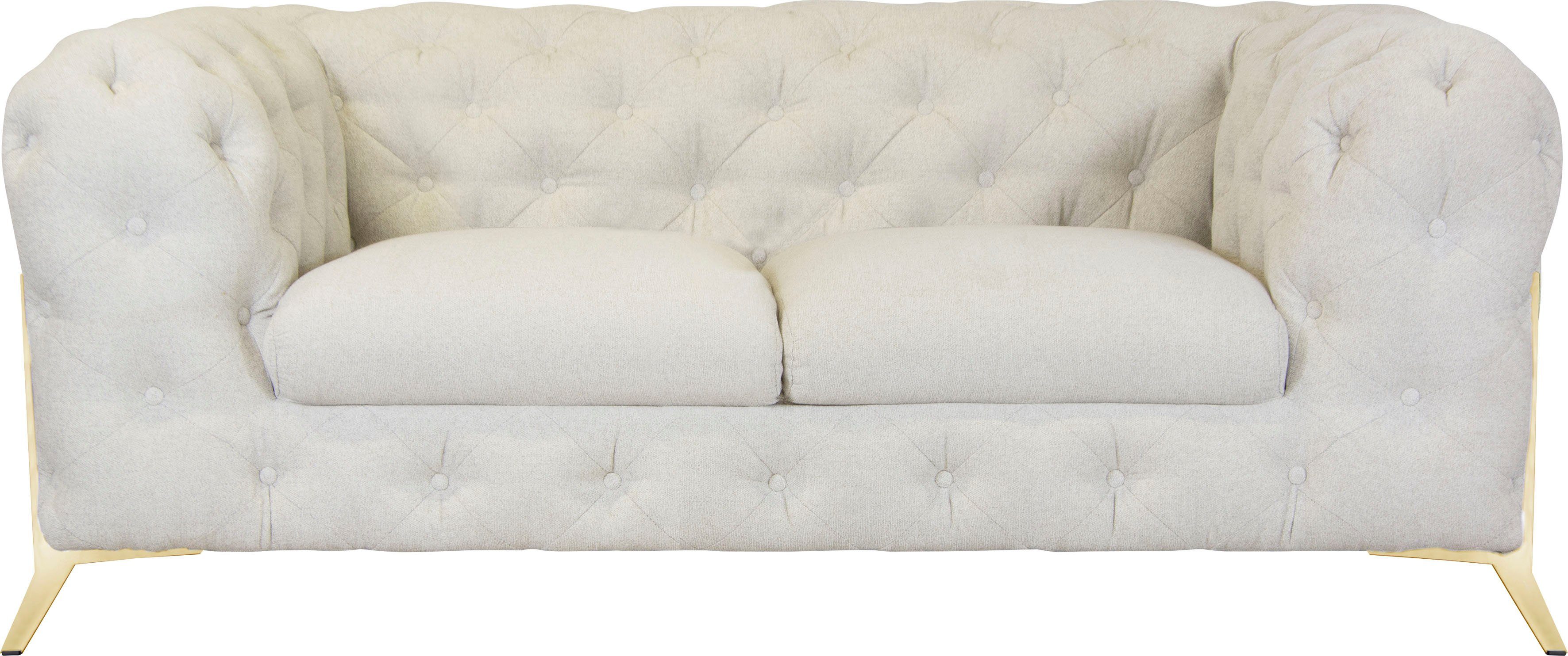 Leonique Chesterfield-Sofa Amaury, aufwändige Knopfheftung, moderne günstig online kaufen