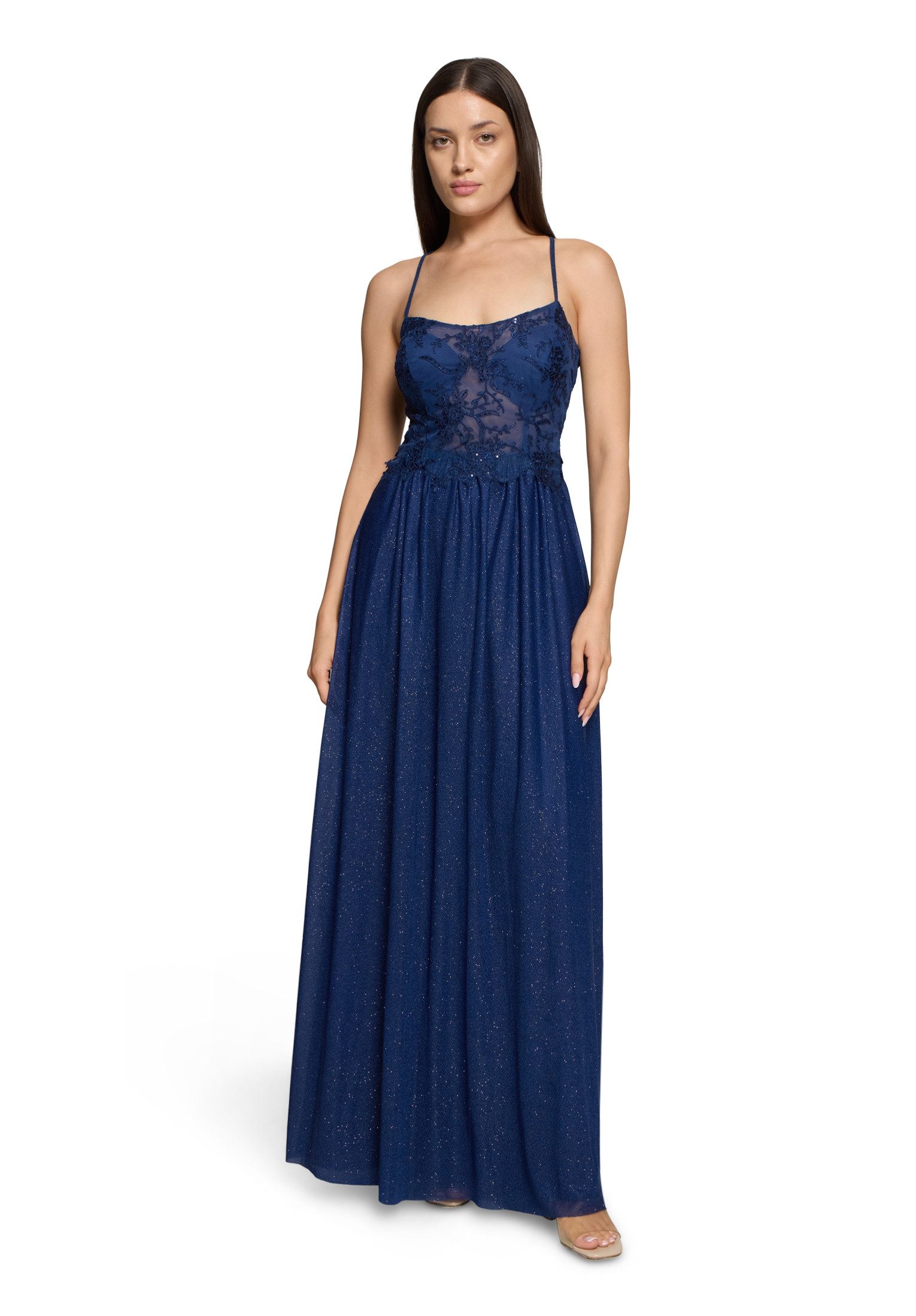 Vera Mont Abendkleid Damen im Glitzer-Look