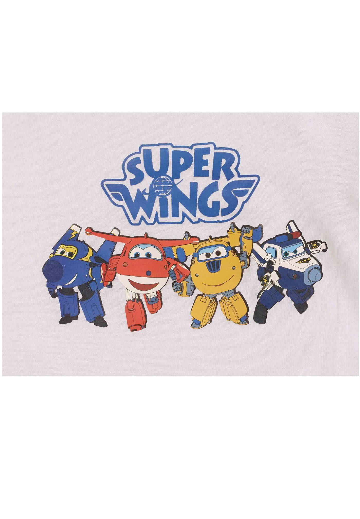 ONOMATO! T-Shirt Super Wings Kinder Jungen Kurzarm-Shirt
