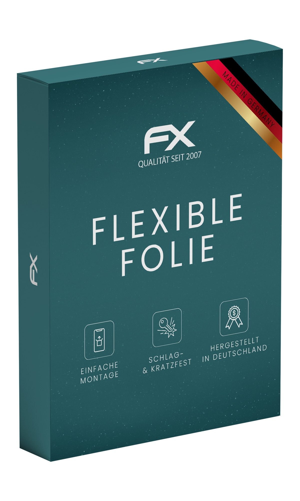 atFoliX Schutzfolie Displayschutzfolie für Swissphone Boss 910, (3 Folien), Ultraklar und flexibel