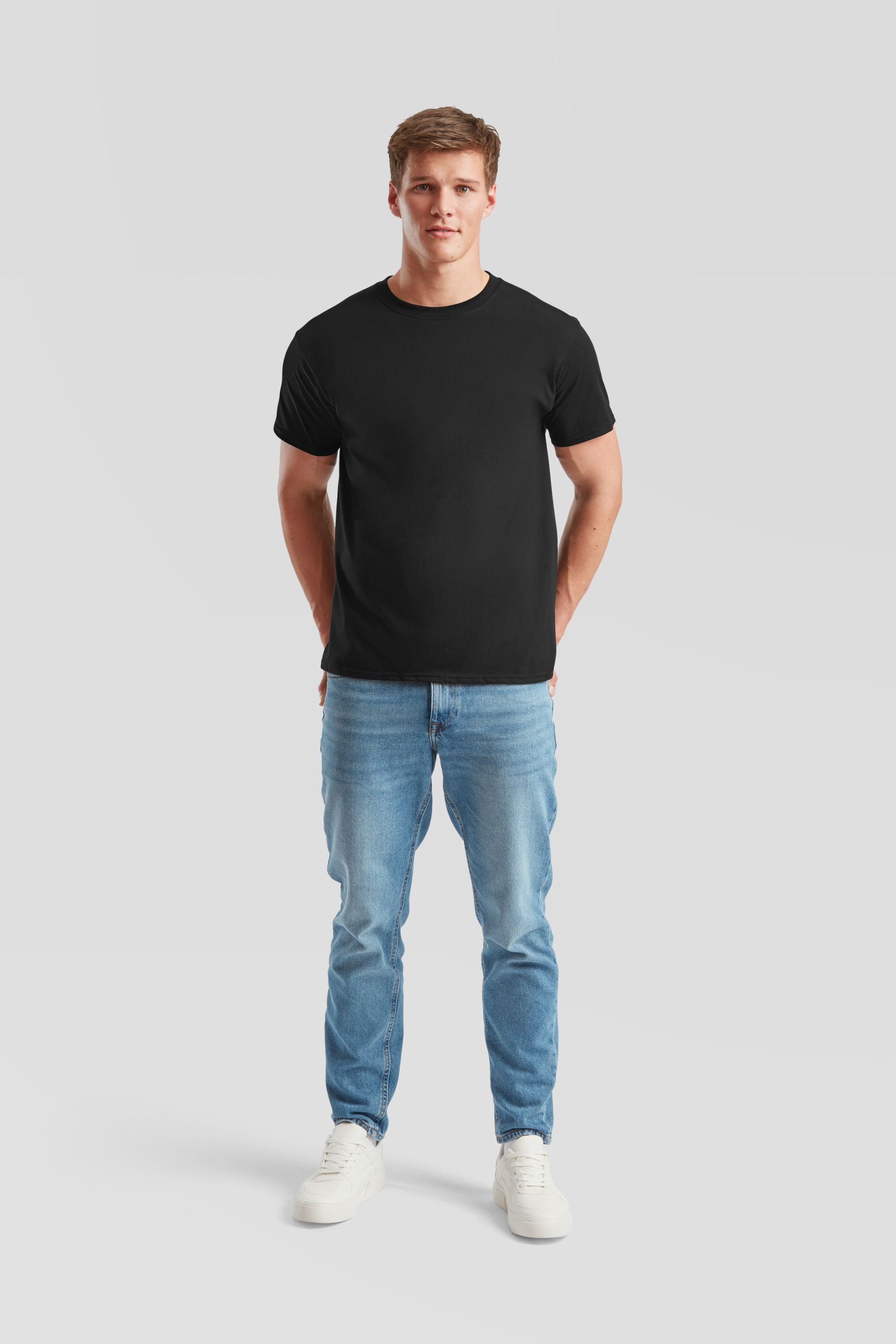 Fruit of the Loom Rundhalsshirt Iconic 195 T-Shirt günstig online kaufen