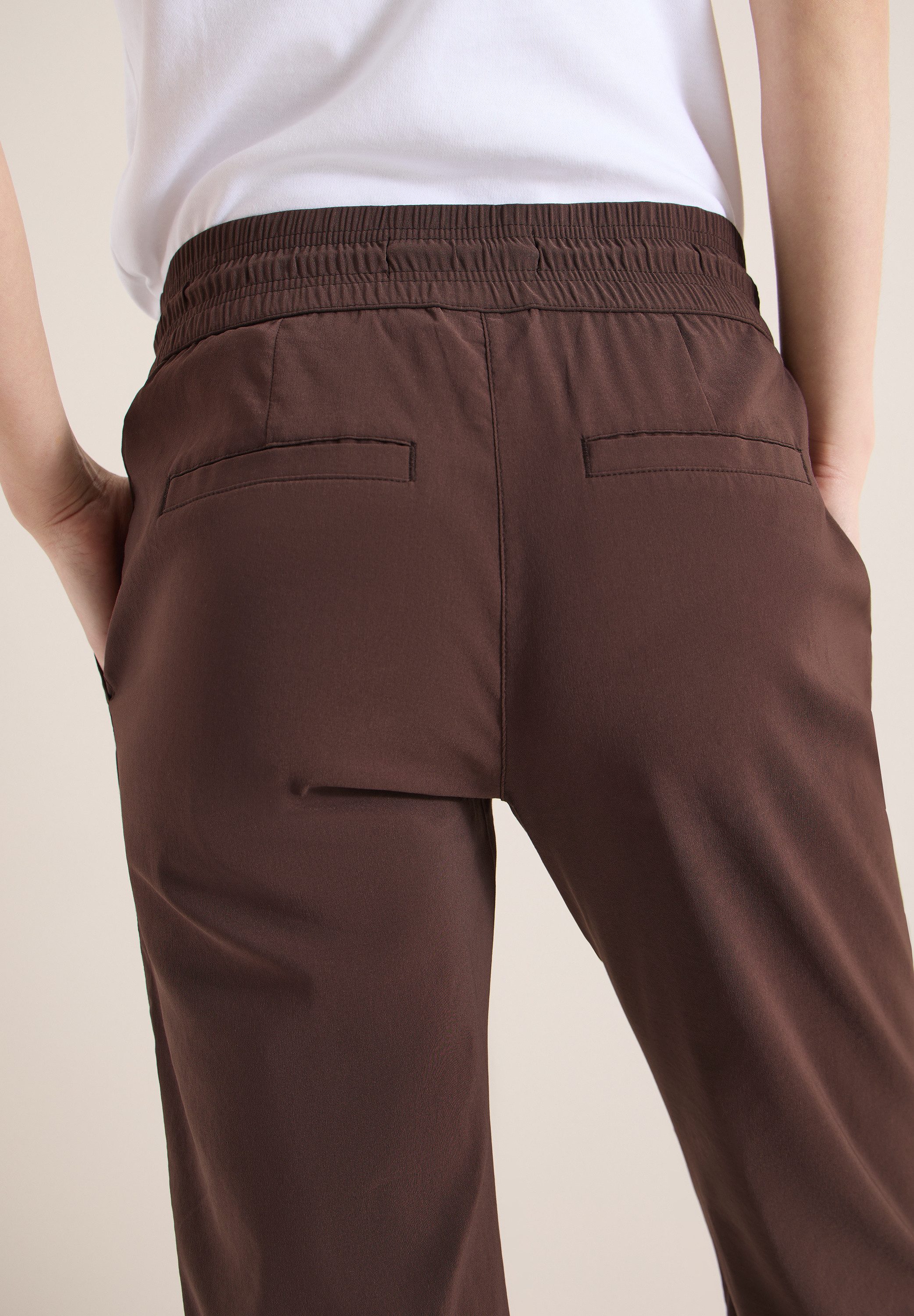 CECIL Jerseyhose Style Tracey mit elastischem Bund