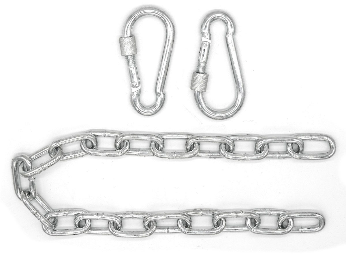 AMANKA Wandhalter 230kg Hängesessel Kette 2 Karabiner für Schaukel, 50 cm Aufhängung Boxsack