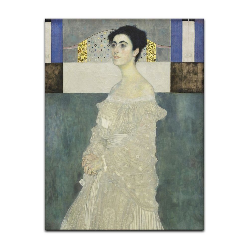 Bilderdepot24 Leinwandbild Alte Meister - Gustav Klimt - Porträt der Margaret Stonborough-Wittgenstein, Menschen