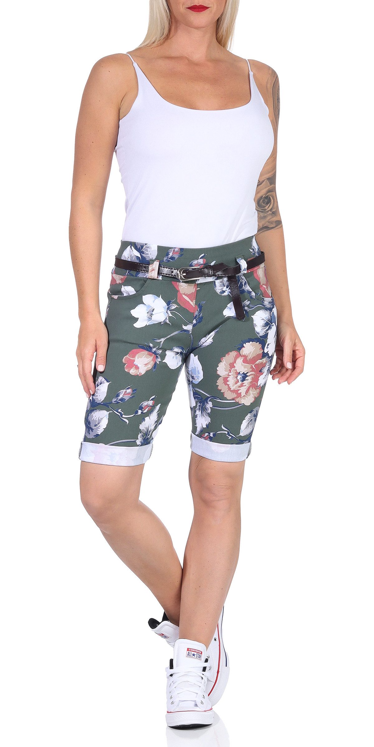 simaranda Bermudas 45 Capri Hose Shorts kurz Sommer Joggpants (mit abnehmba günstig online kaufen