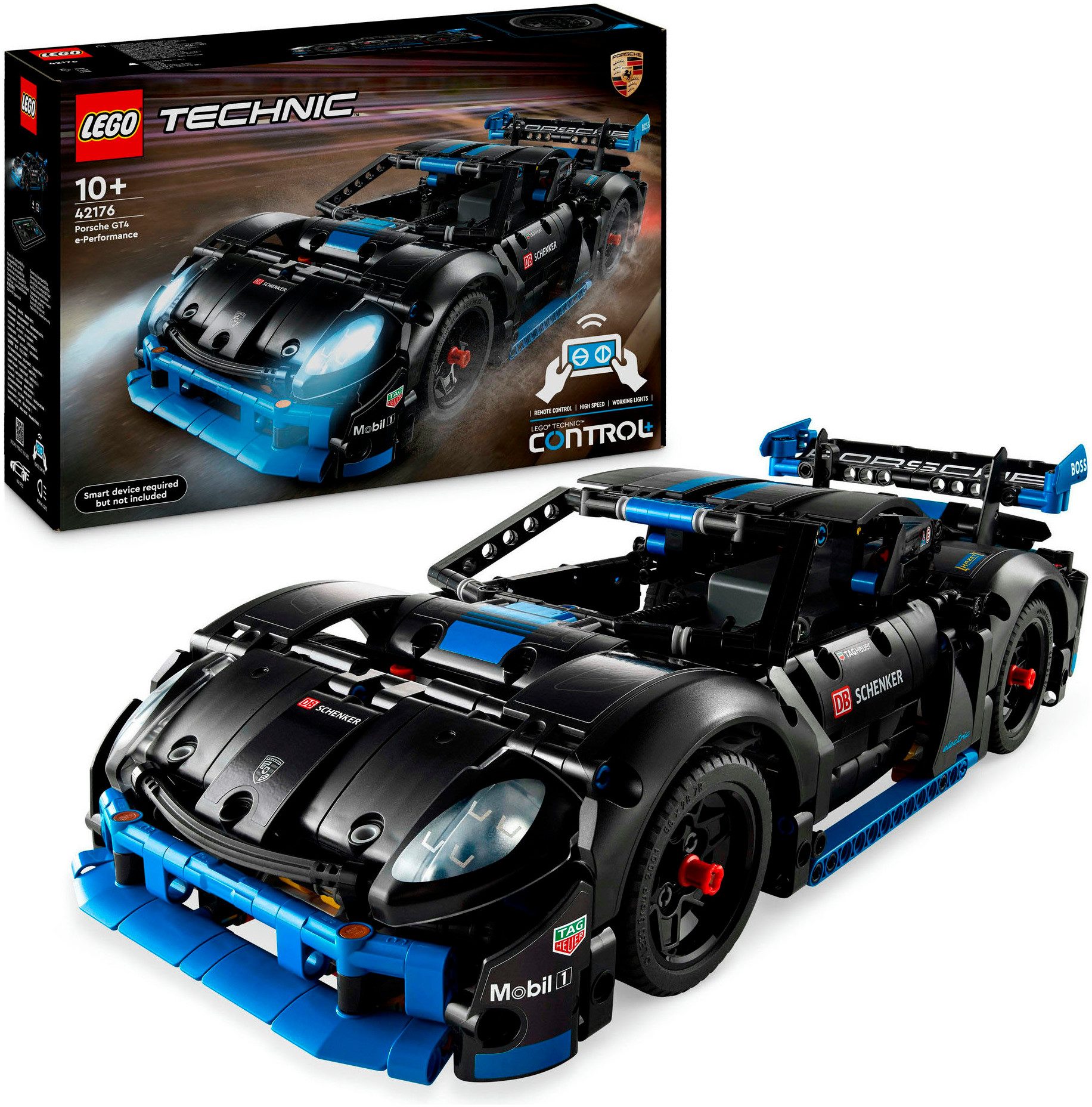 LEGO® Porsche GT4 e-Performance Rennwagen (42176), LEGO Technic Konstruktio günstig online kaufen