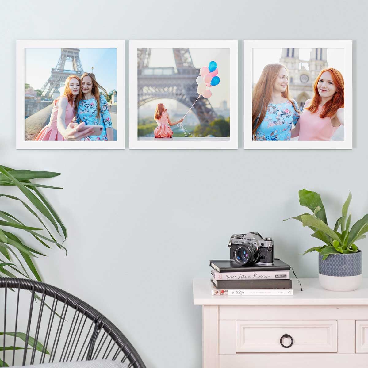 PHOTOLINI Bilderrahmen 3er Set breite Rahmen, günstig online kaufen