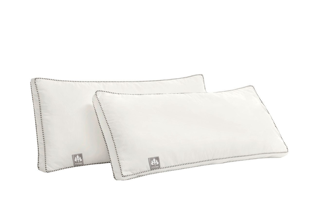 Irisette Kopfkissen irisette® Sensible 2er Set 40x80 cm, Füllung: 100% Polyester, Seitenschläfer, Rückenschläfer, Bauchschläfer, temperatur- und feuchtigkeitsregulierend, Bezug aus Naturmaterialien