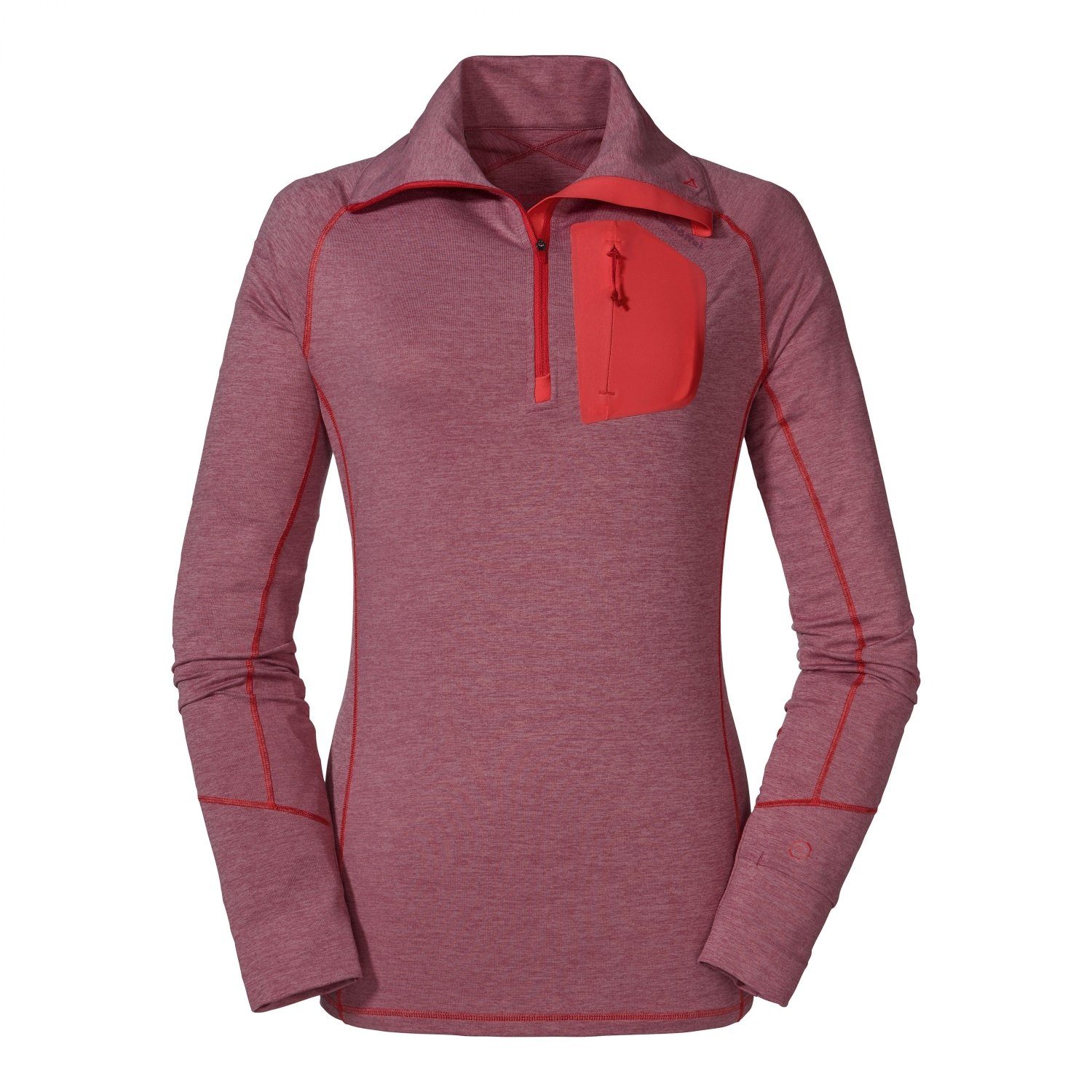 Schöffel Rollkragenpullover Longsleeve Seekofel