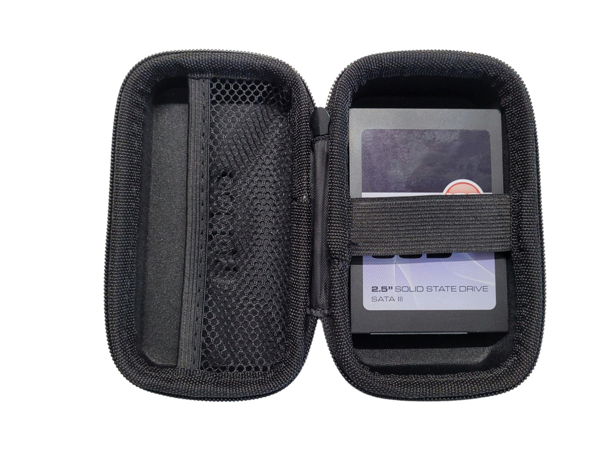 Provance Festplattentasche Schutztasche für Festplatten HDD cm (M) SSD 14x7x6