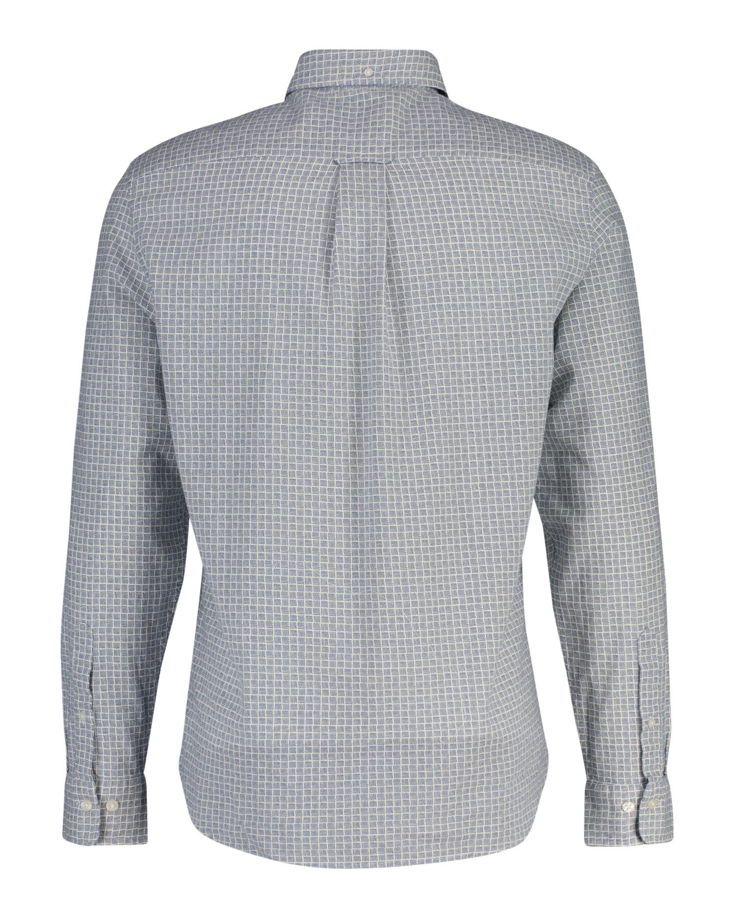 Gant Langarmhemd REGULAR COTTON LINEN PRINT SHIRT Regular fit mit Button-Down-Kragen