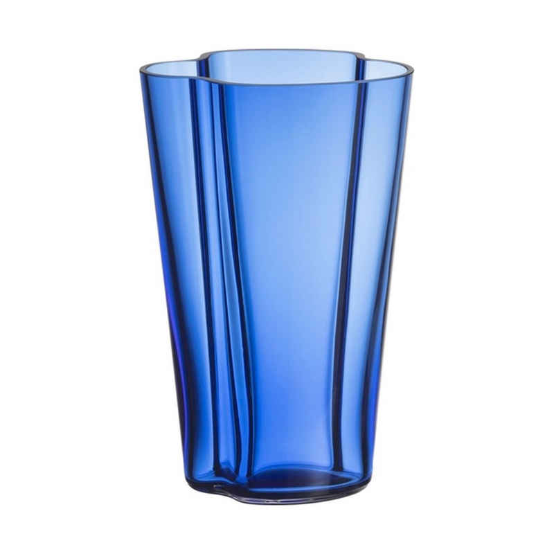 IITTALA Dekovase Aalto 22 cm Ultramarinblau