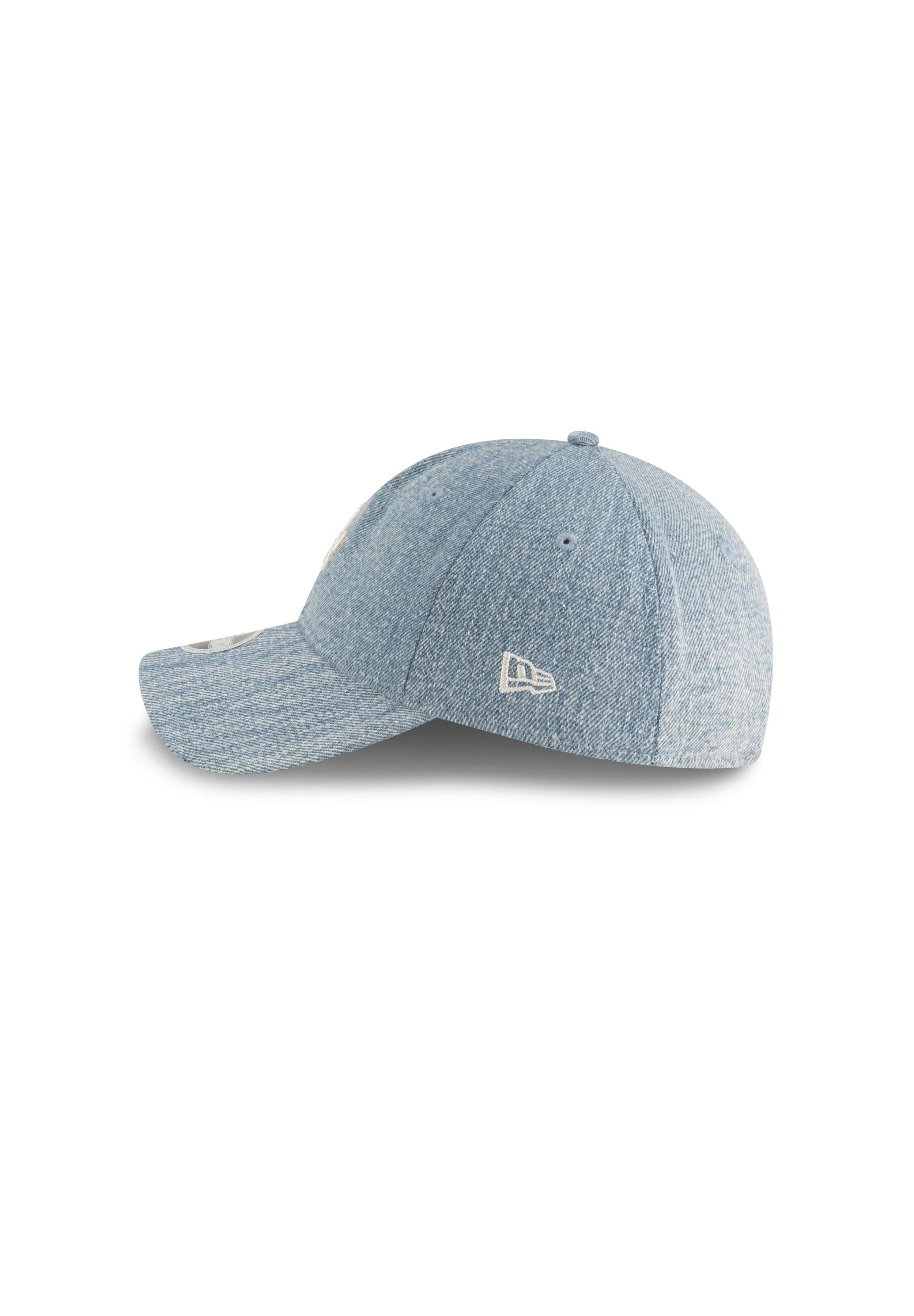 New Era Baseball Cap Los Angeles Dodgers MLB Womens Acid Denim Blau Verstellbare 9Twenty Da (1-St)