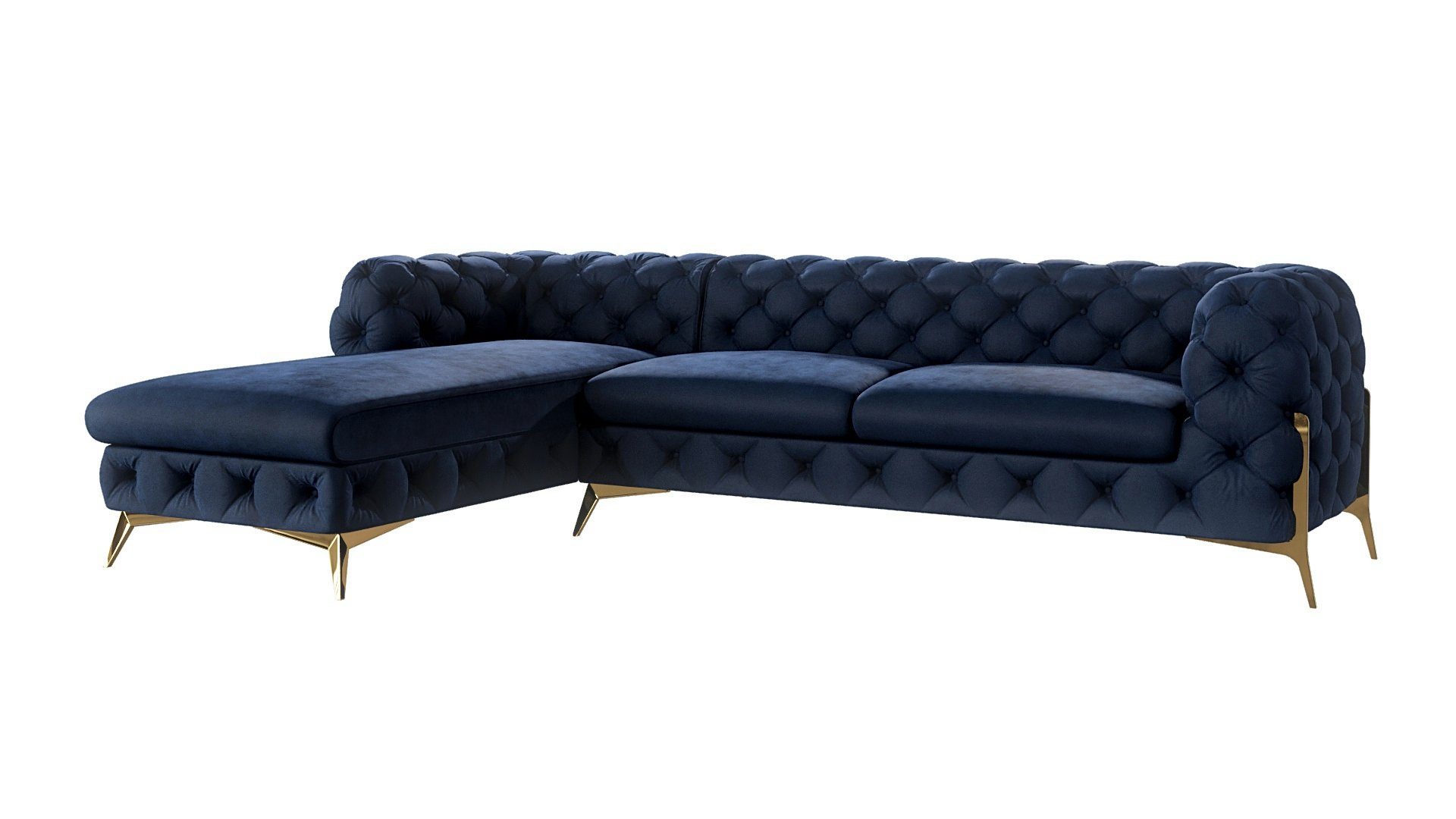 S-Style Möbel Ecksofa Ashley mit Ottomane, günstig online kaufen