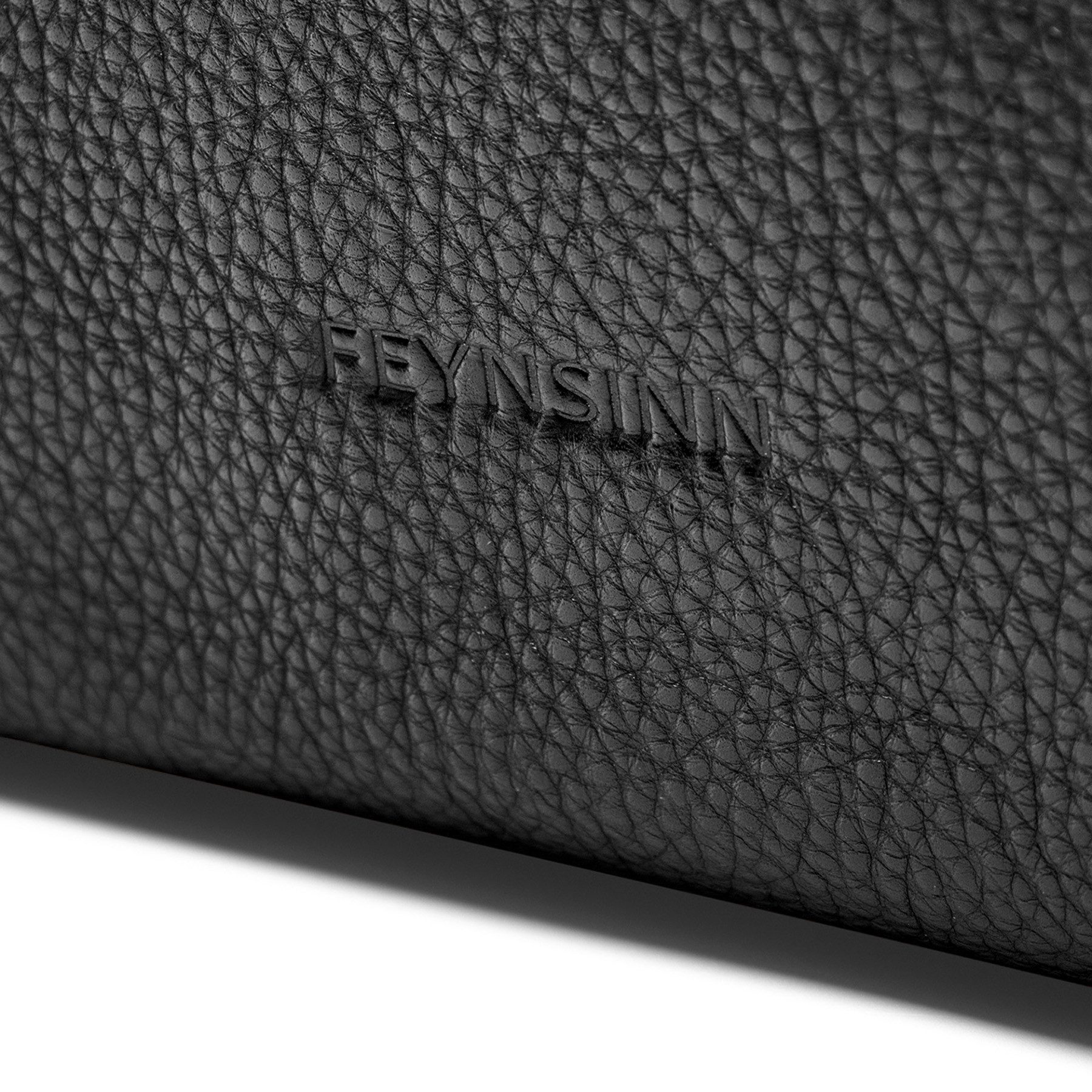 FEYNSINN Umhängetasche Leder Henkeltasche Damen LINN Shopper Schultertasche, Schultertasche Echtleder für Damen, Shopper schwarz