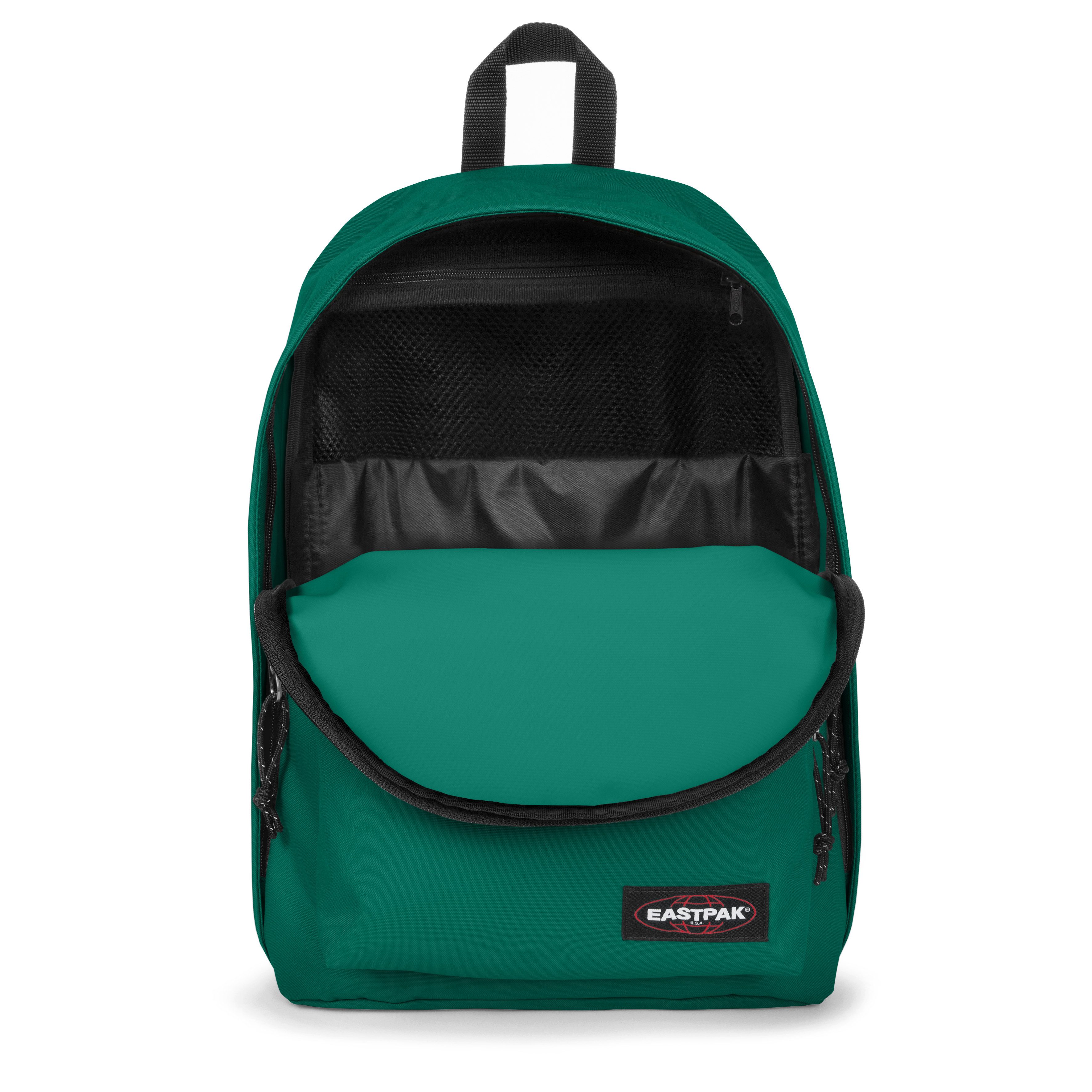 Eastpak Freizeitrucksack OUT OF OFFICE, Unisex Schulrucksack, Businessrucksack mit Logo-Aufnäher