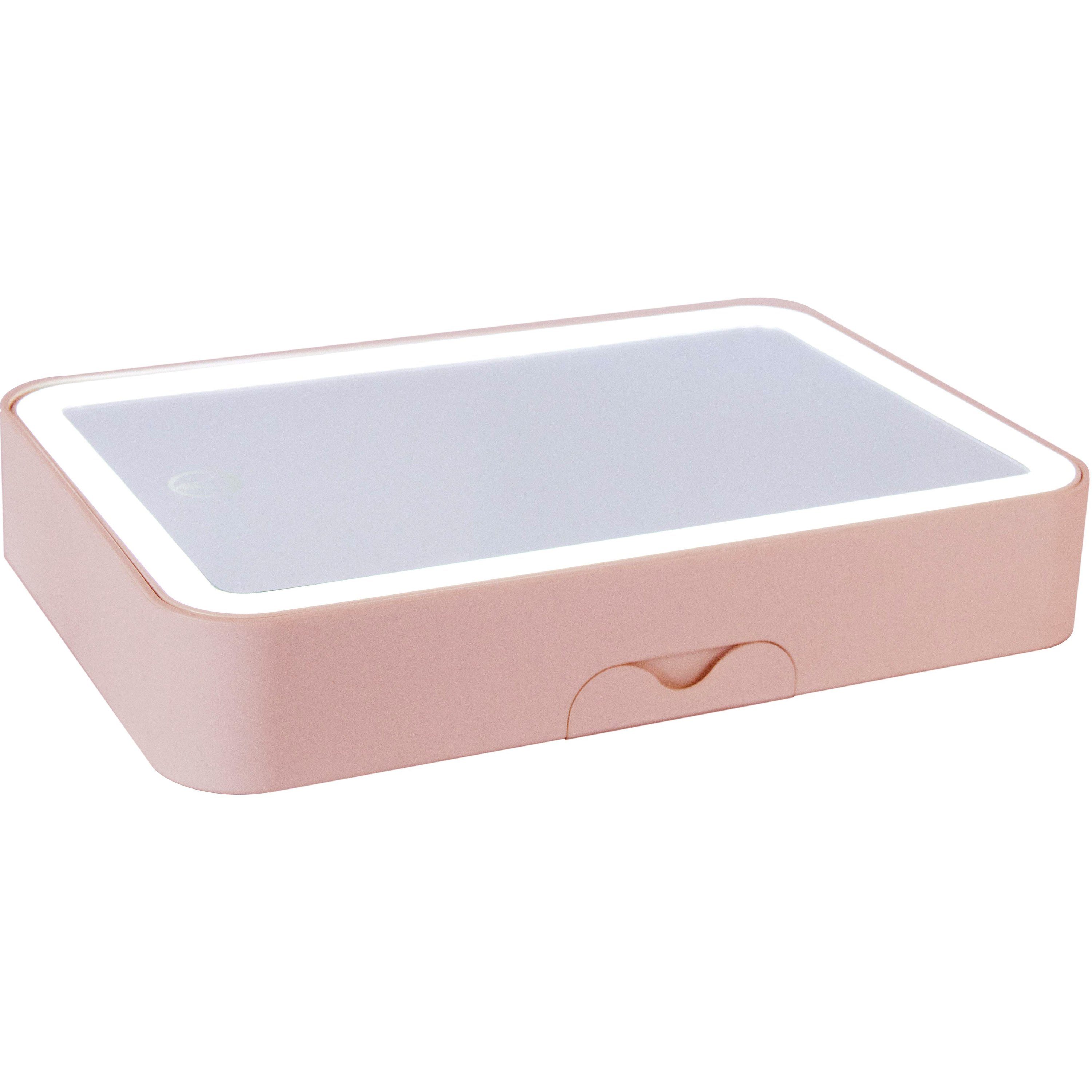 AILORIA Kosmetikspiegel BELLE Beautycase mit LED-Spiegel, Hochwertiges Beauty-Case mit professionellem LED-Spiegel