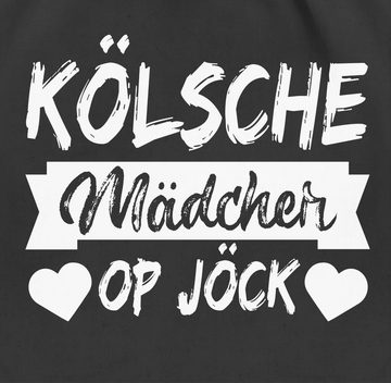 Shirtracer Turnbeutel Kölsche Mädcher op Jöck, Karneval & Fasching