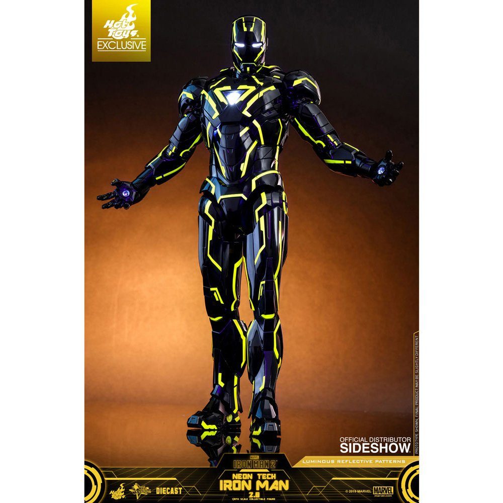 Man Toys Tech Neon Iron Avengers Actionfigur Hot -