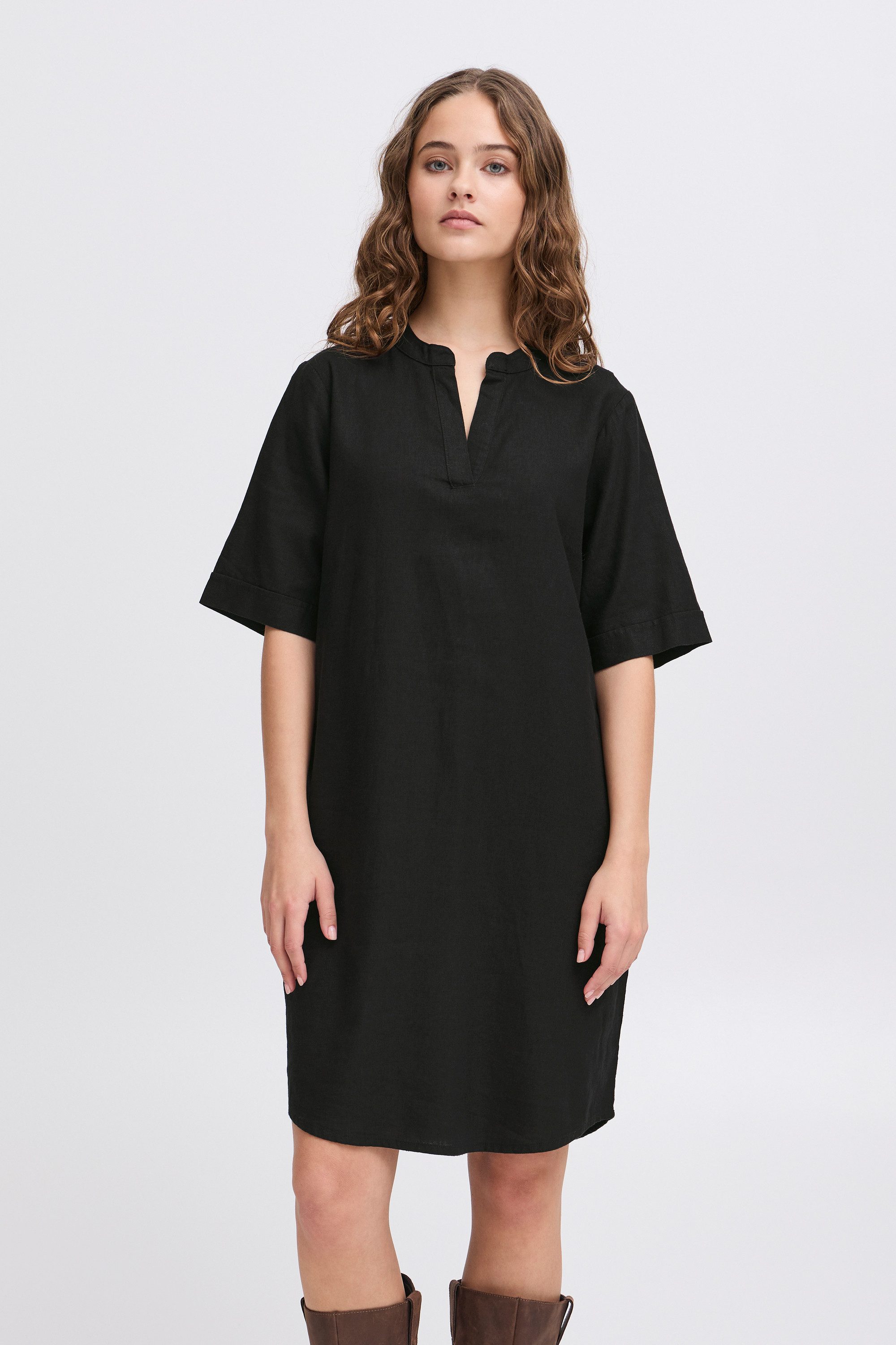 ICHI Blusenkleid Kleid IHLINO
