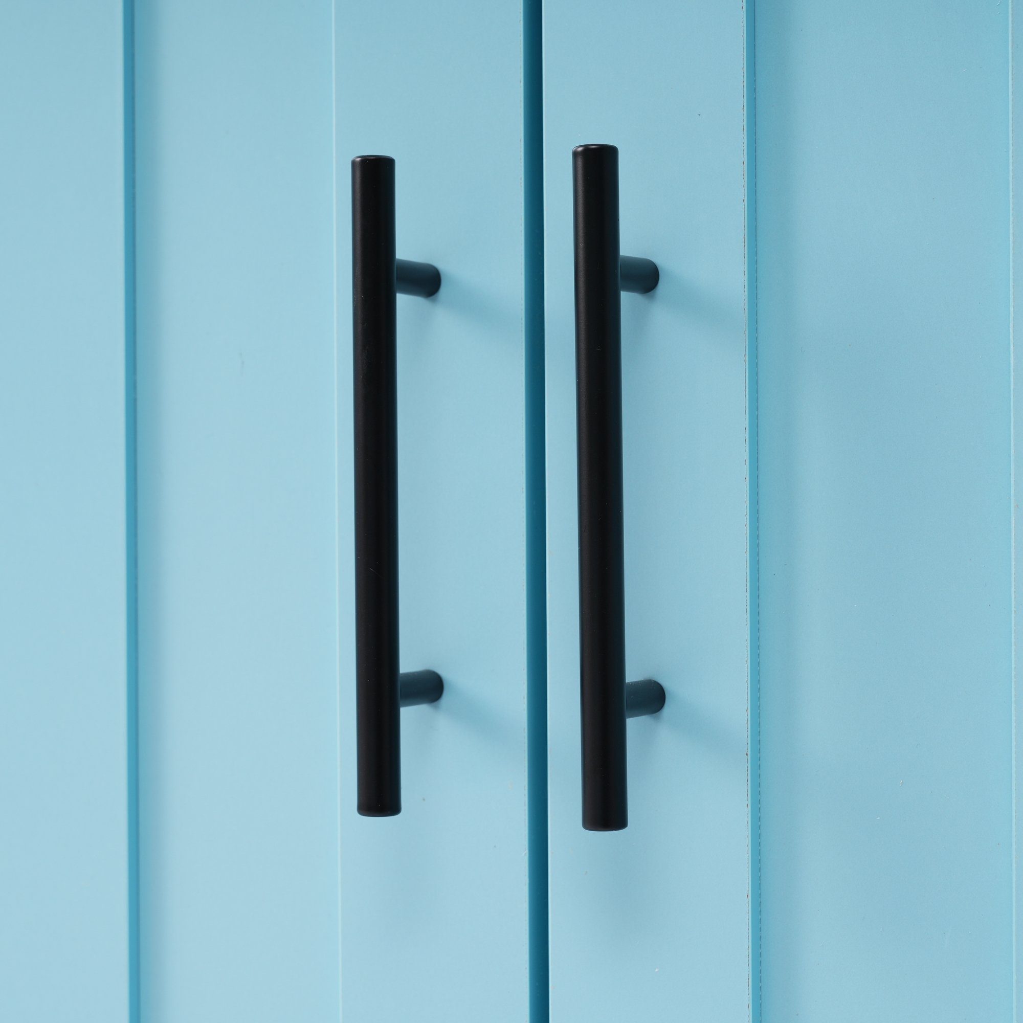 cm GLIESE Blau Küchenbuffet 91,5 x Speisewagen/Sideboard 76 x großer 129