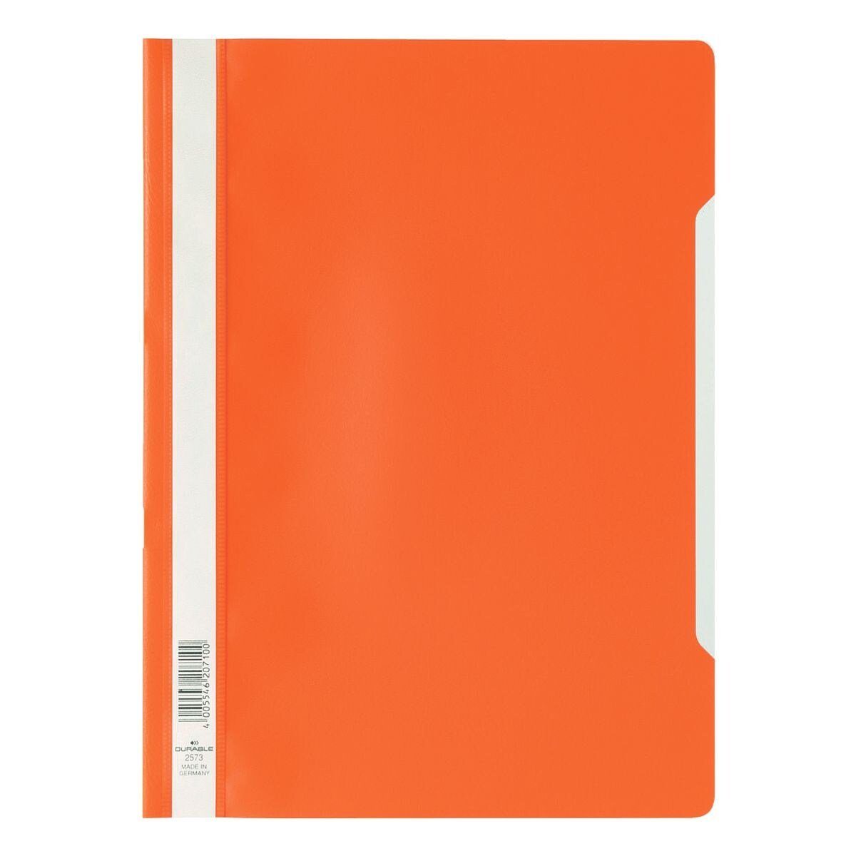 DURABLE Hefter 2573, Format DIN A4, mit farbigem Rückendeckel