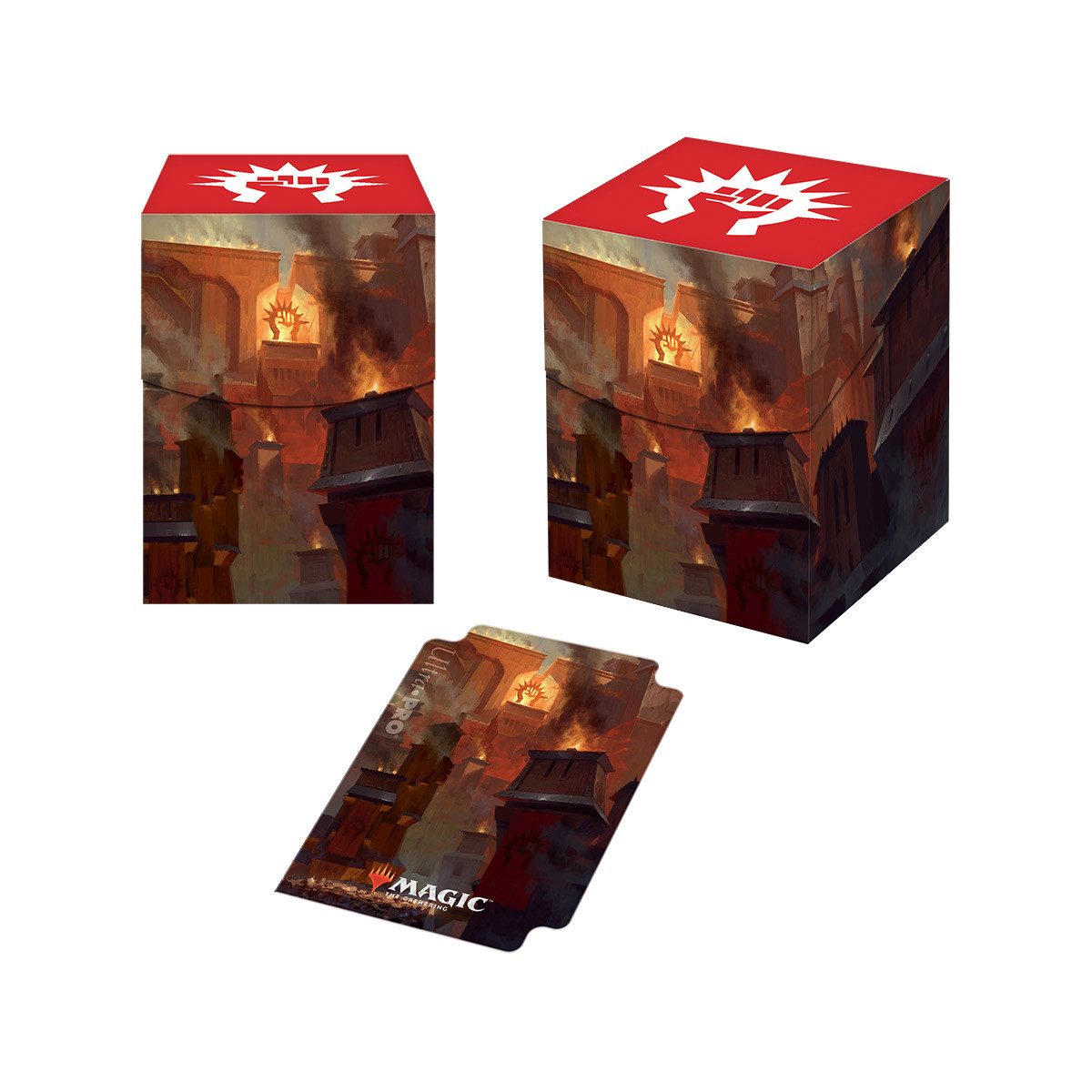 UltraPRO Sammelkarte Deckbox 100+ Guilds of Ravnica - Boros Legion