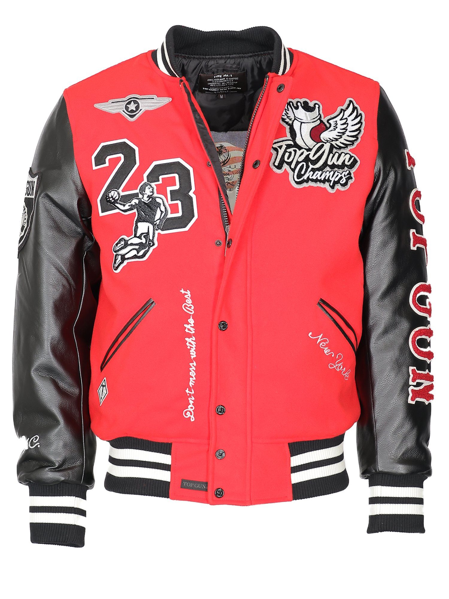 TOP GUN Collegejacke TG23004