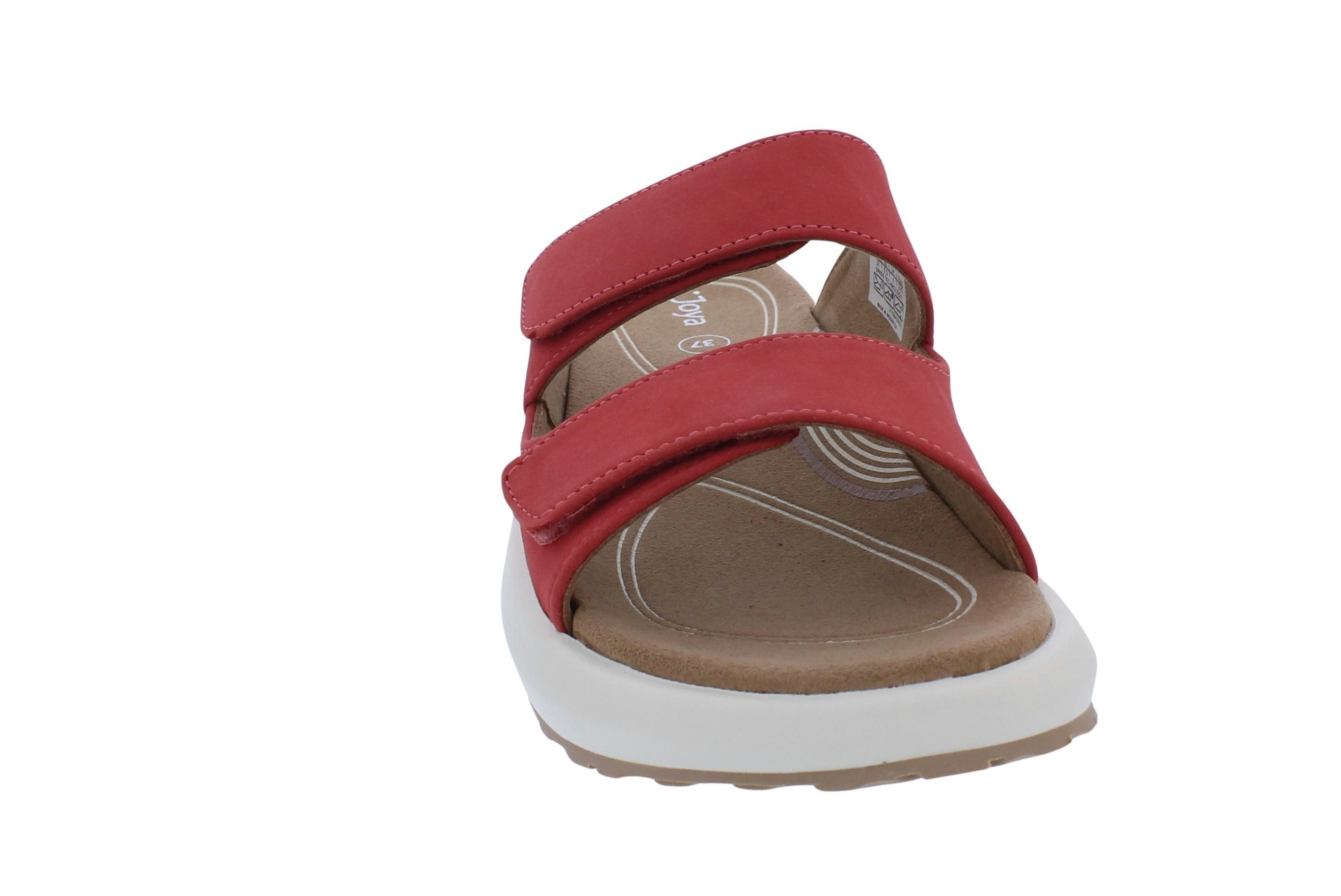 Joya Joya Pantolette Vienna III Red JY126A, Nubukleder, Senso-Sohle Pantolette – Bild 3 von 5