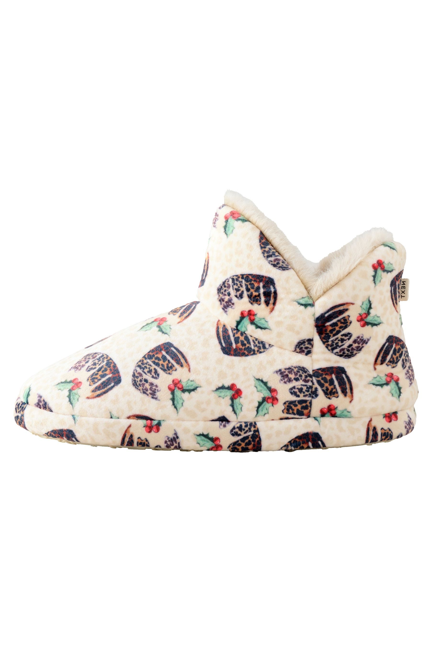 Flauschige Hausstiefel Hausschuh