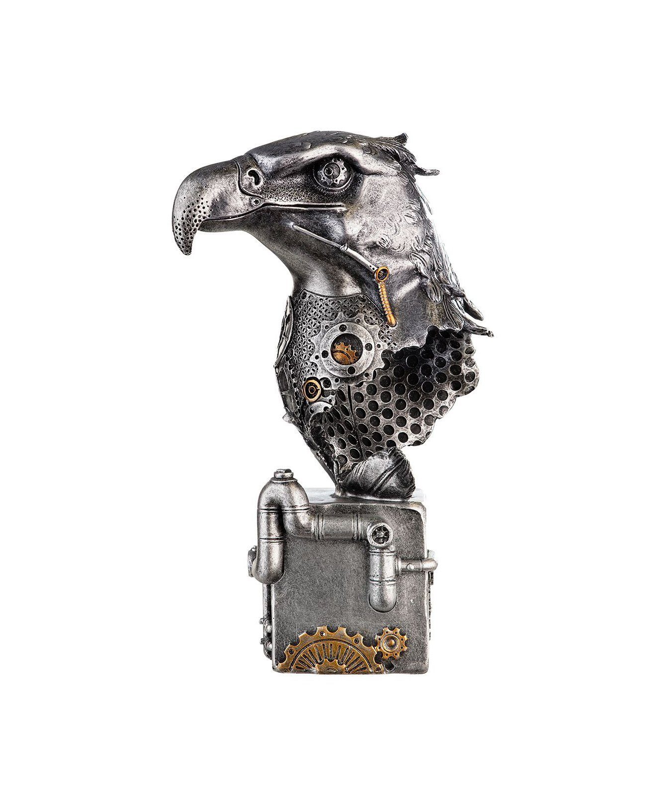 Brillibrum Dekofigur Zahnrad Design Steampunk Skulptur günstig online kaufen