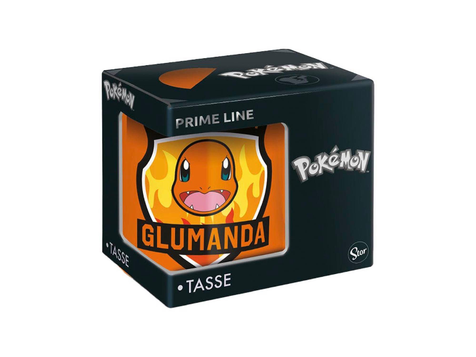 POKEMON JUEGO DE CARTAS Tasse Pokemon Glumanda Face PrimeLine Tasse, 325 ml, Keramik