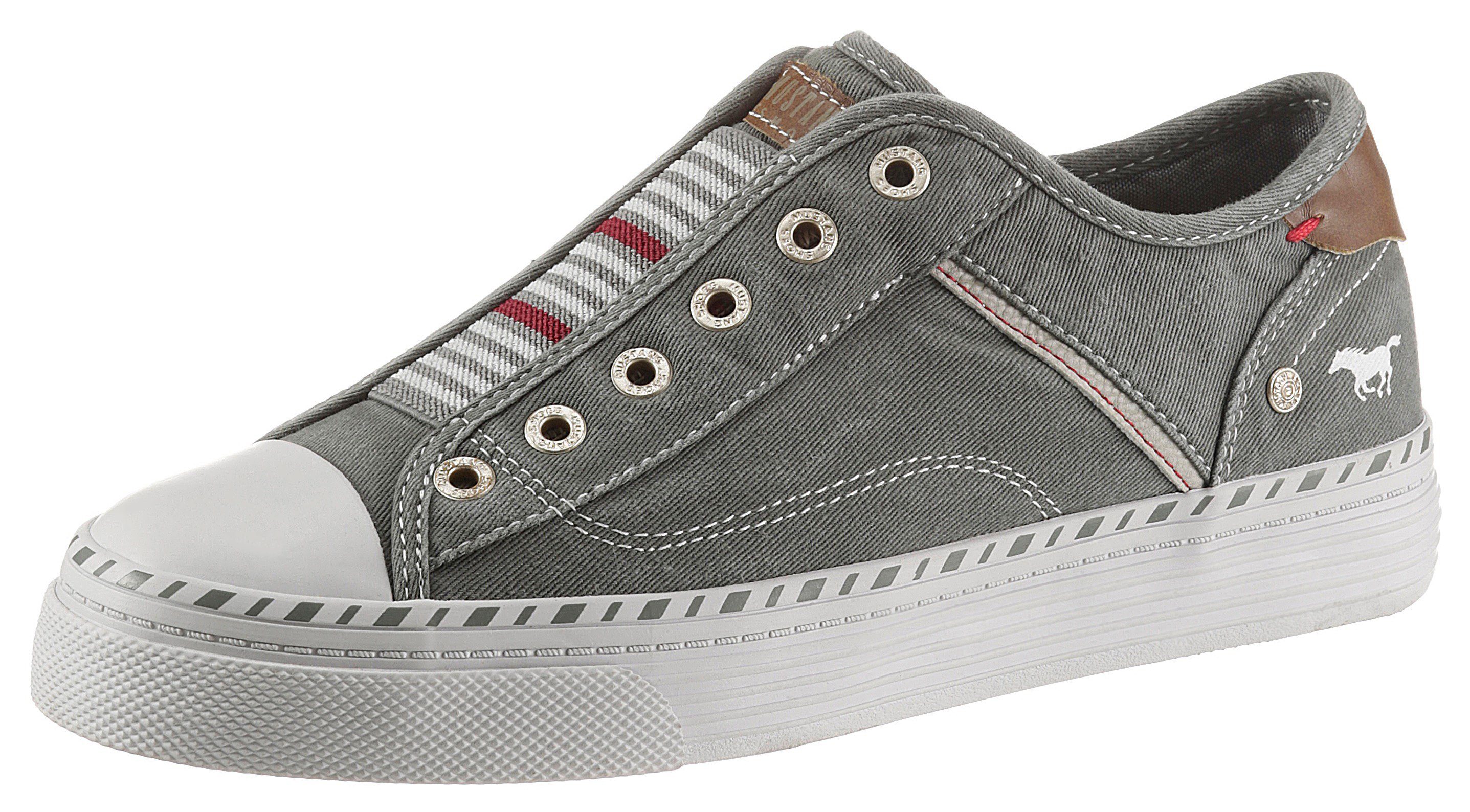 Mustang Shoes Schlupfschuh, Freizeitschuh, Slip-On Sneaker günstig online kaufen
