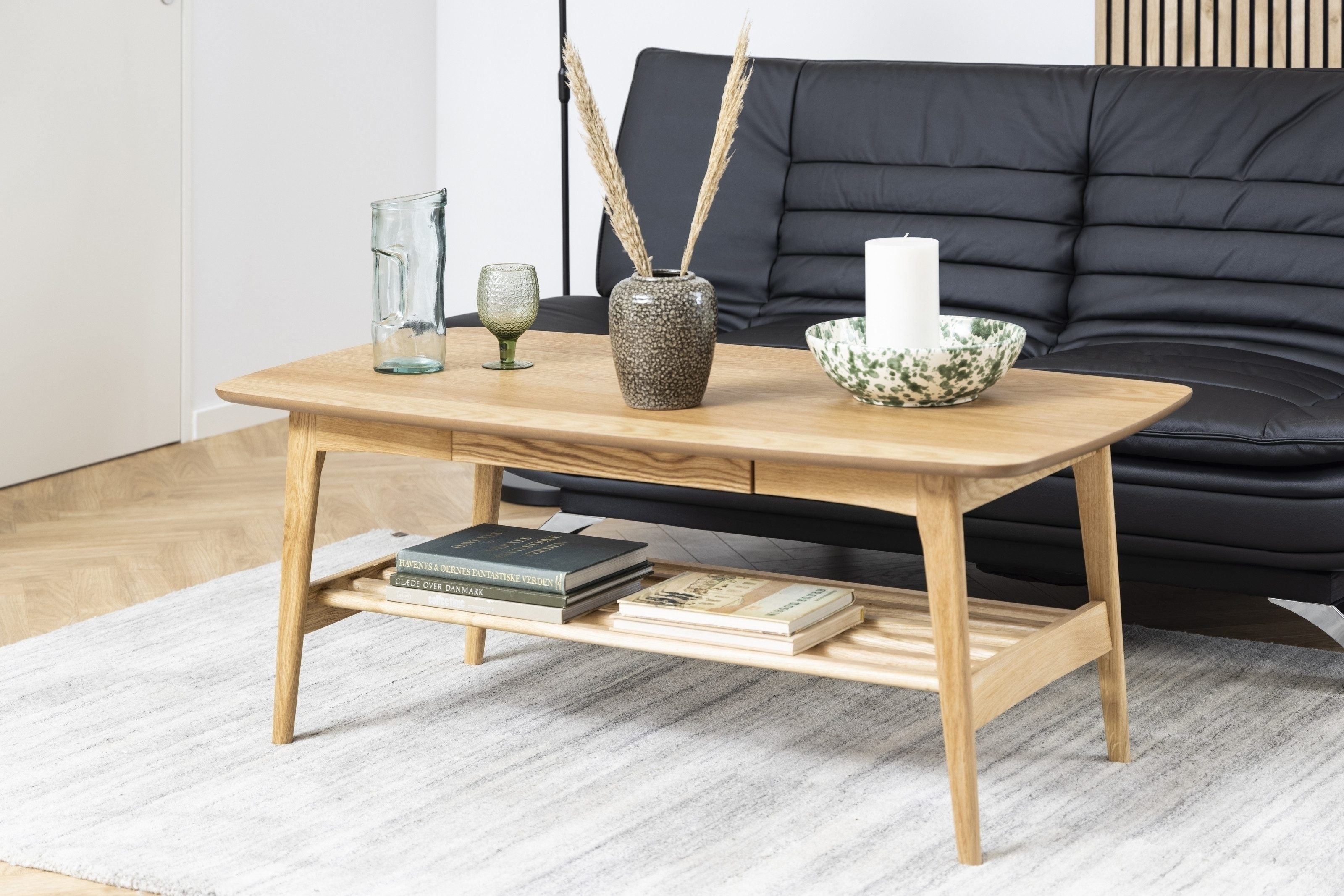 freiraum Couchtisch Emma, in Eiche, MDF - 130x51x70cm (BxHxT)
