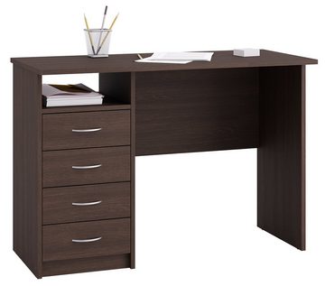 Swema Schreibtisch Tische Kassia, mit 4 Schubladen, Breite 110cm