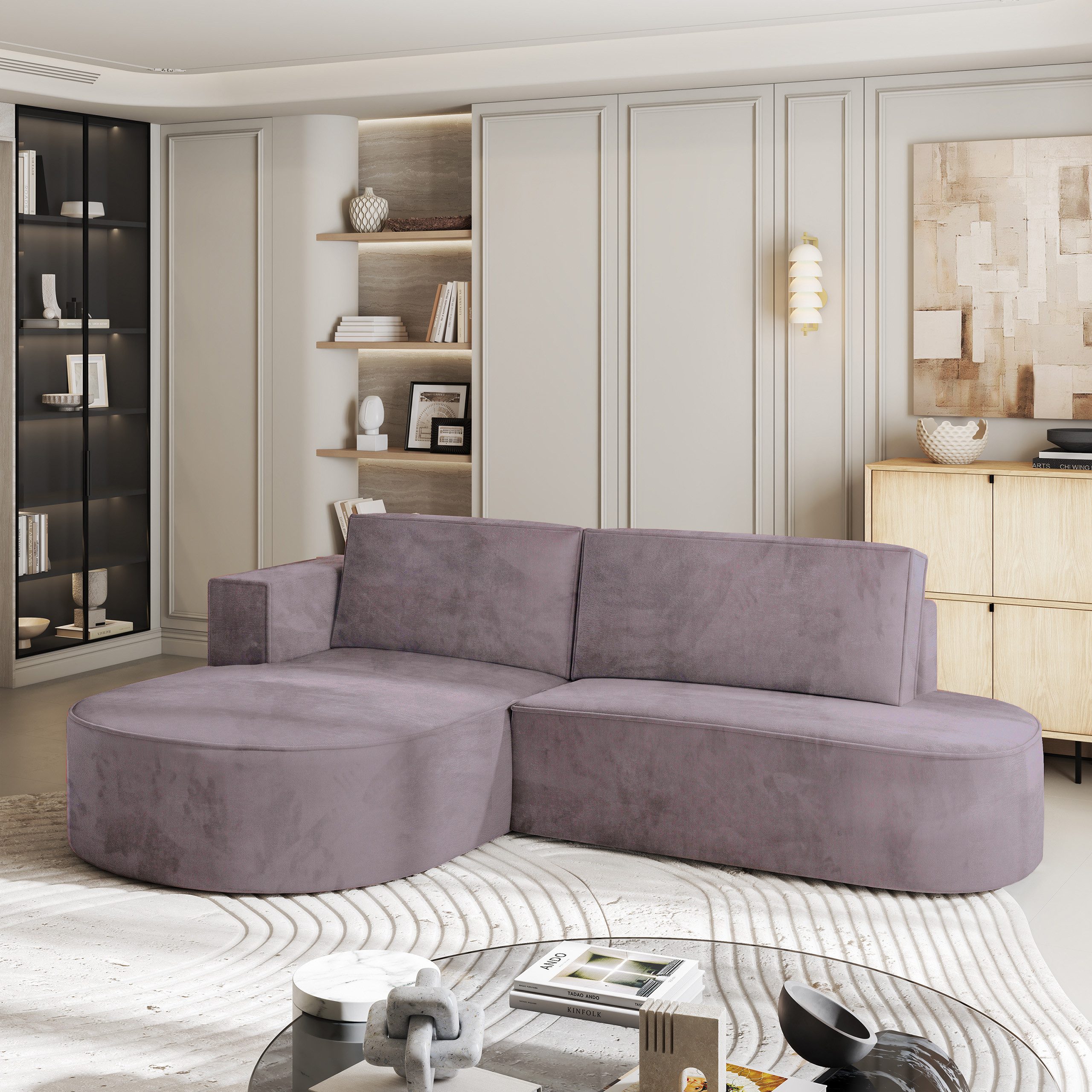 Masseno Ecksofa CORTIO mit Schlaffunktion L-Form, günstig online kaufen