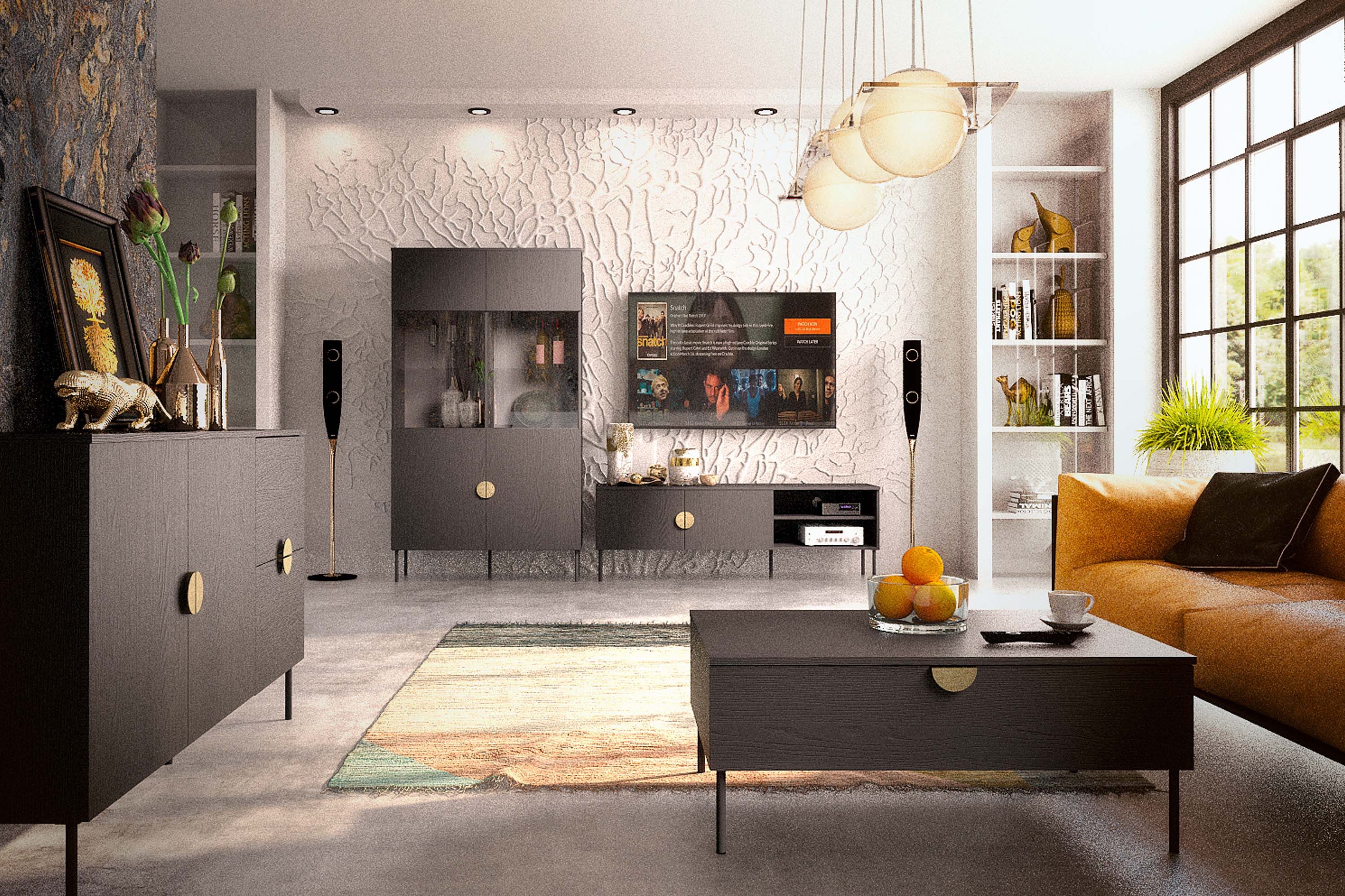 KONSIMO® Standvitrine VIDIS Vitrinenschrank, hergestellt in günstig online kaufen