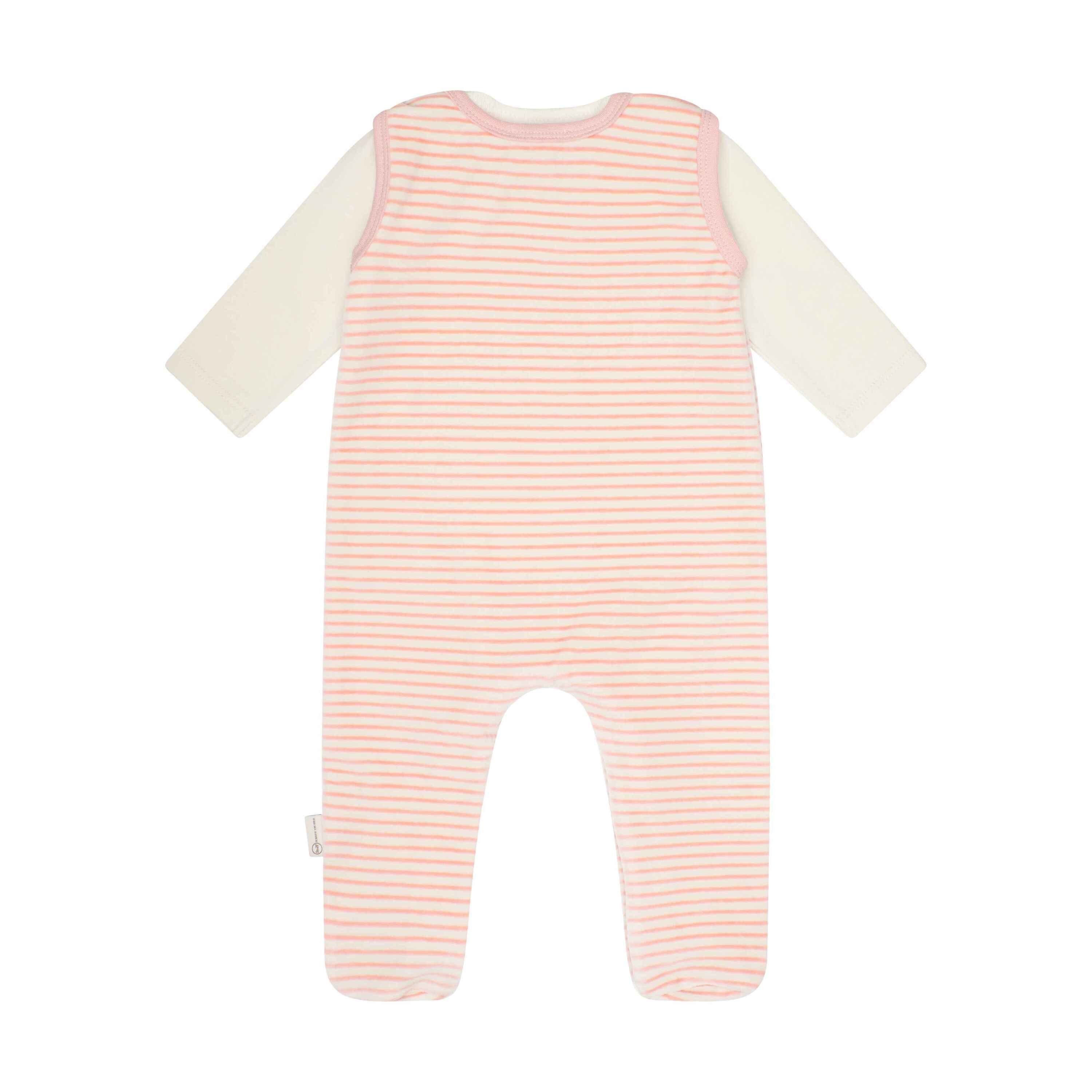 Steiff Shirt, Strampler, Jäckchen, Mütze & Schühchen Set Strampler + T-Shirt langarm GOTS Baby Wellness
