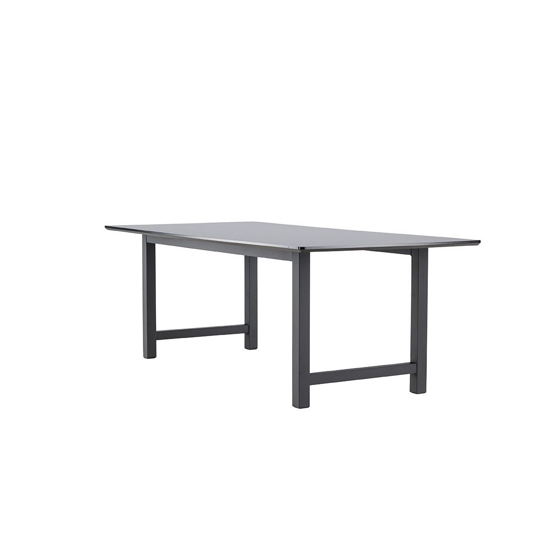 ebuy24 Esstisch Oslo Esstisch 100x220cm schwarz. günstig online kaufen